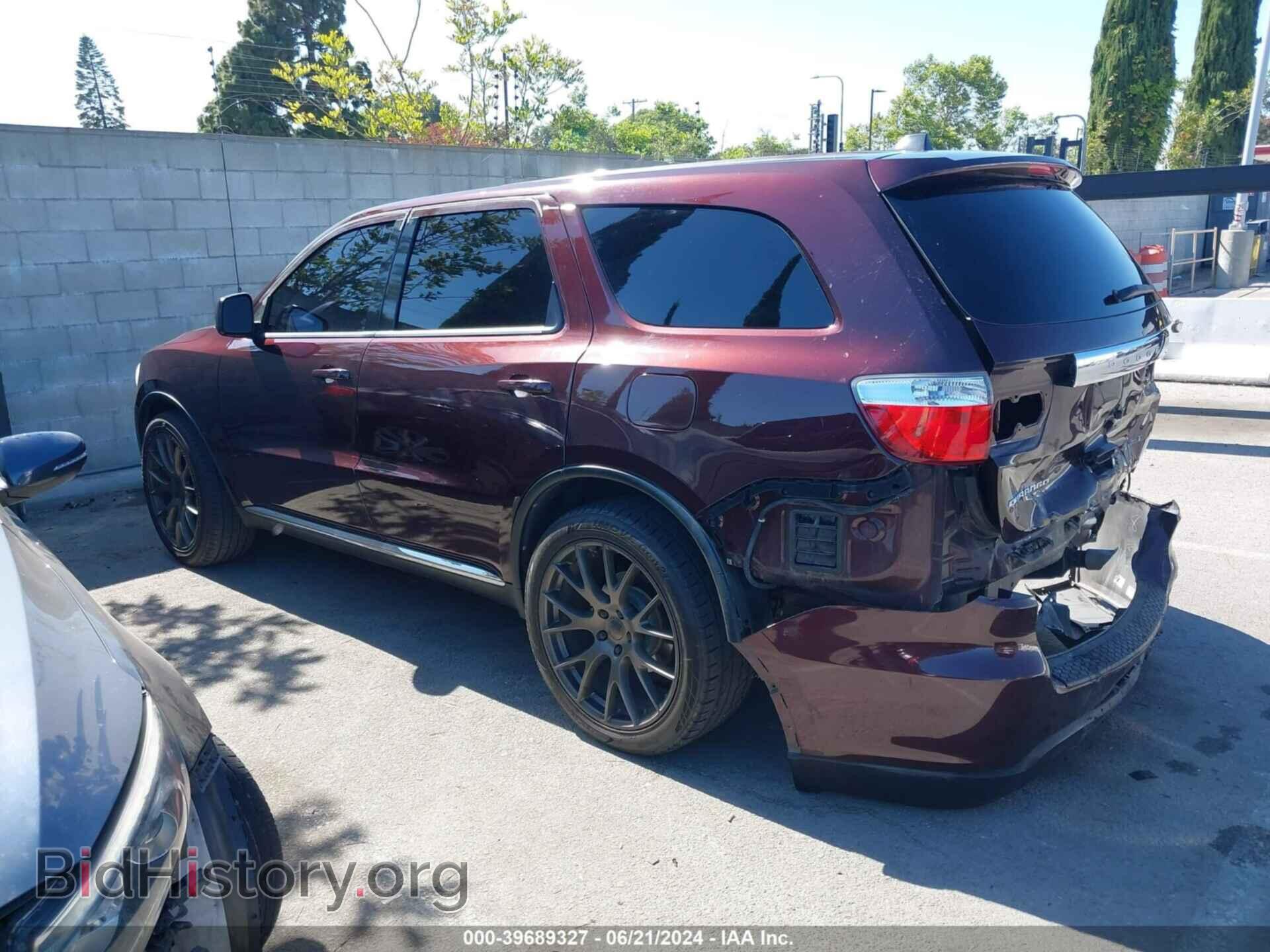 2012 DODGE DURANGO - VIN: 1C4RDHAG5CC308516 - Фото 3