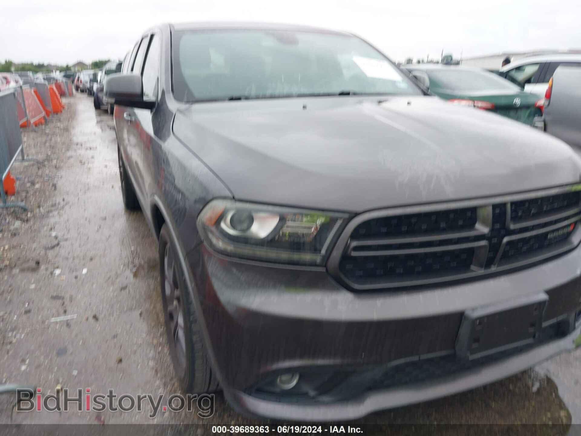 Фотография 1C4SDHCT2GC394403 - DODGE DURANGO 2016