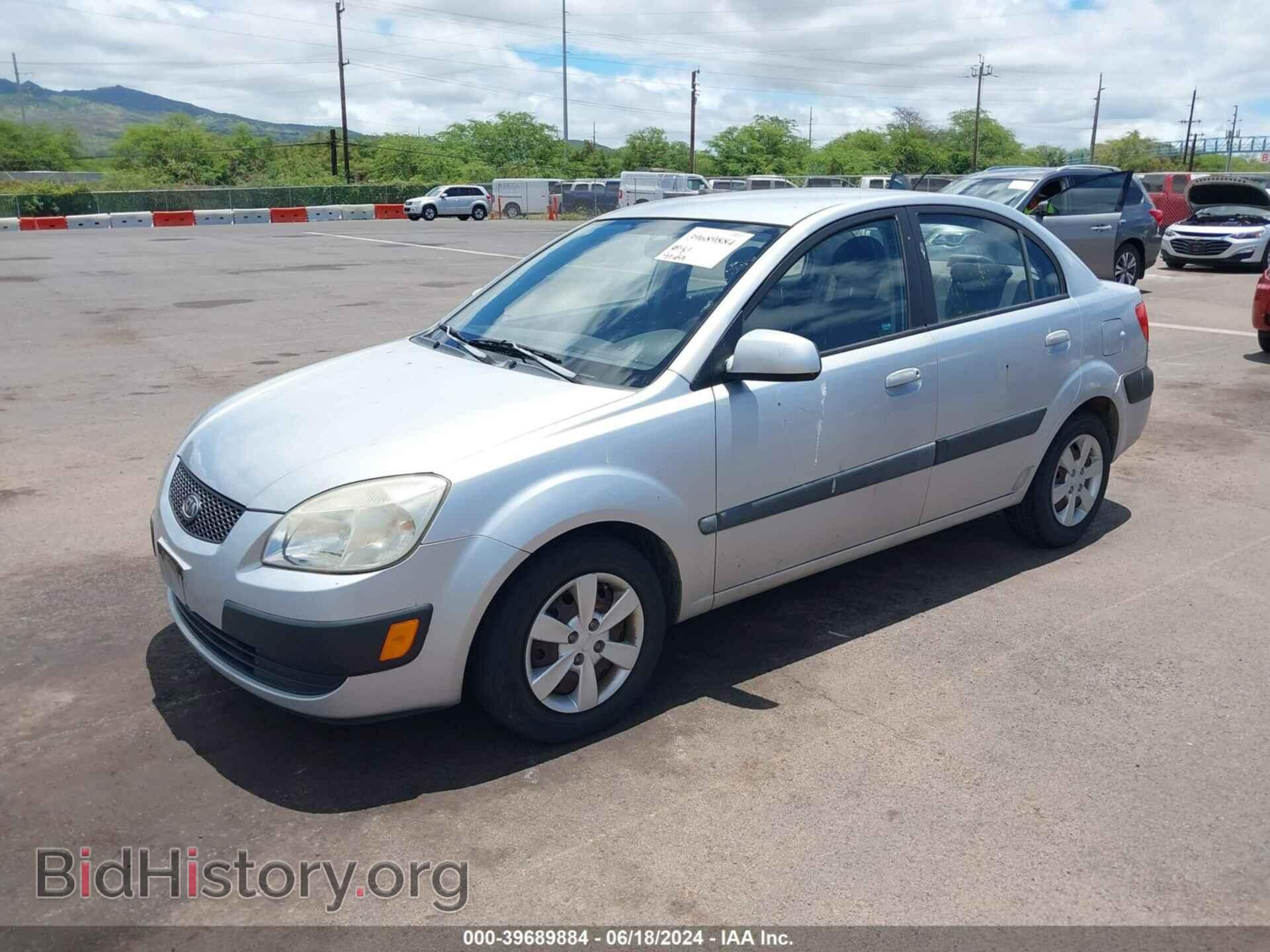 2009 KIA RIO - VIN: KNADE223496584593 - Фото 2
