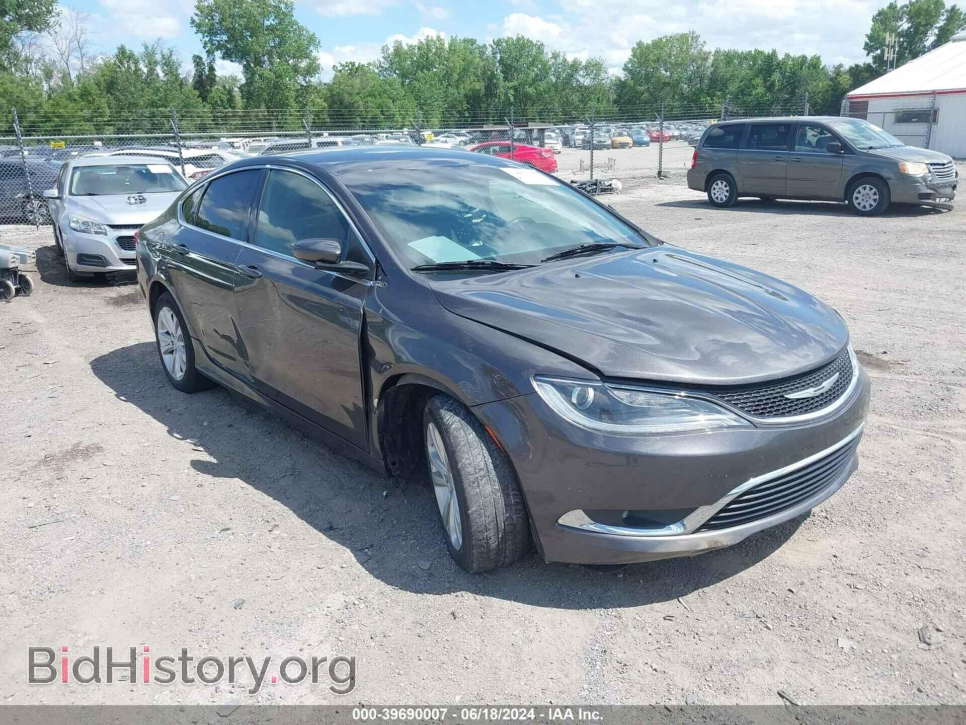 Фотография 1C3CCCAB7FN506723 - CHRYSLER 200 2015