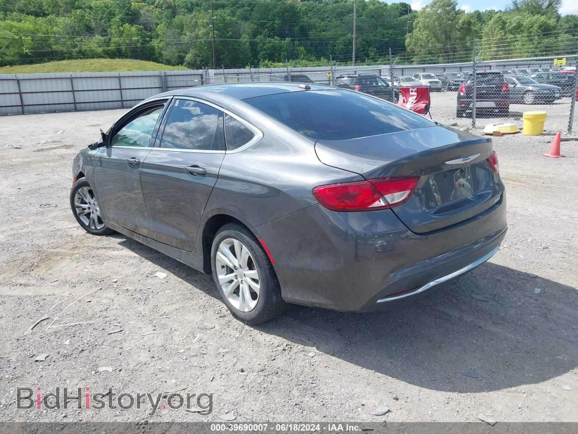 2015 CHRYSLER 200 - VIN: 1C3CCCAB7FN506723 - Фото 3