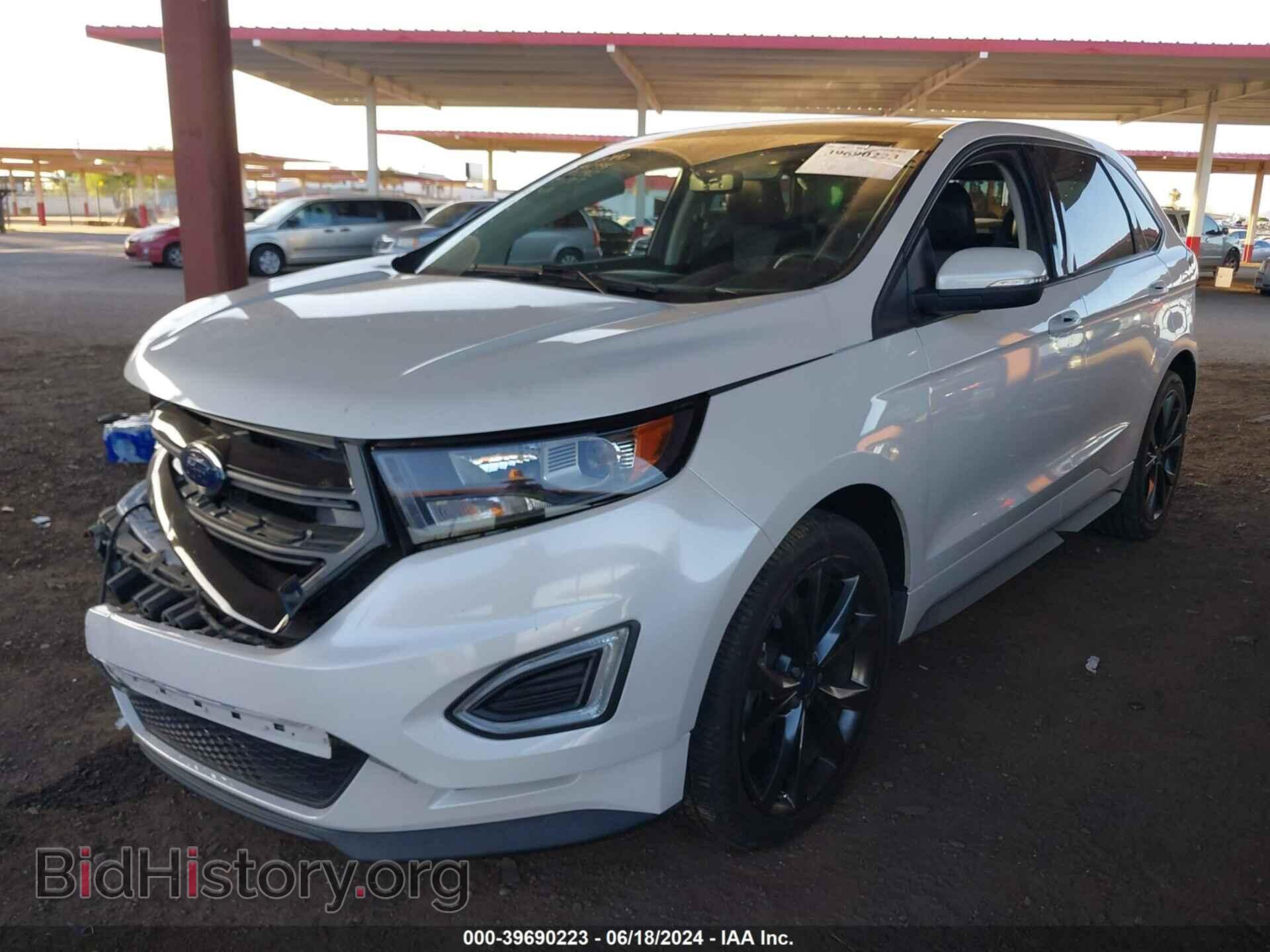 2015 FORD EDGE - VIN: 2FMTK3AP3FBB96927 - Photo 2