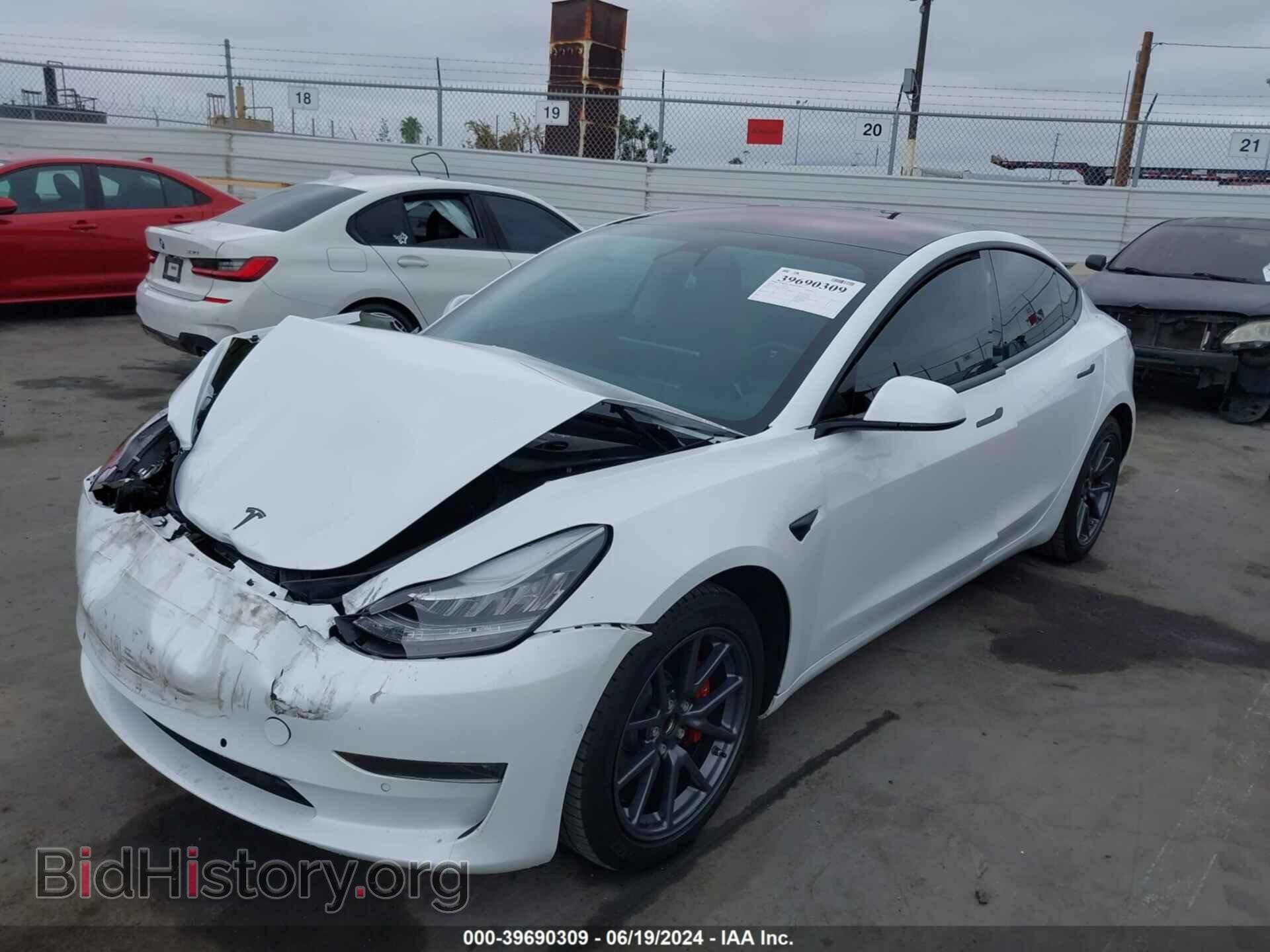 2018 TESLA MODEL 3 - VIN: 5YJ3E1EA5JF044343 - Фото 2