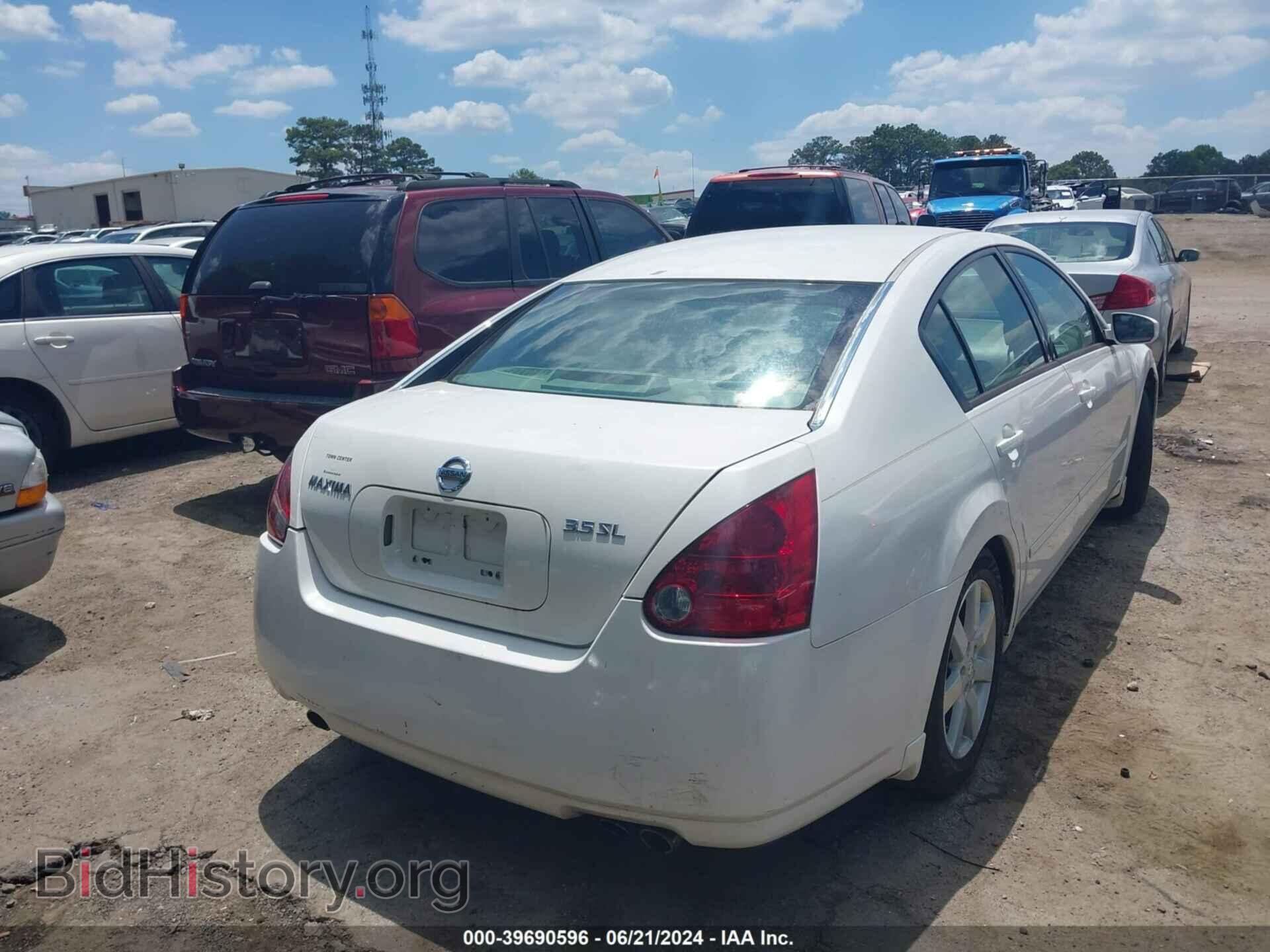 2006 NISSAN MAXIMA - VIN: 1N4BA41E16C812850 - Фото 4