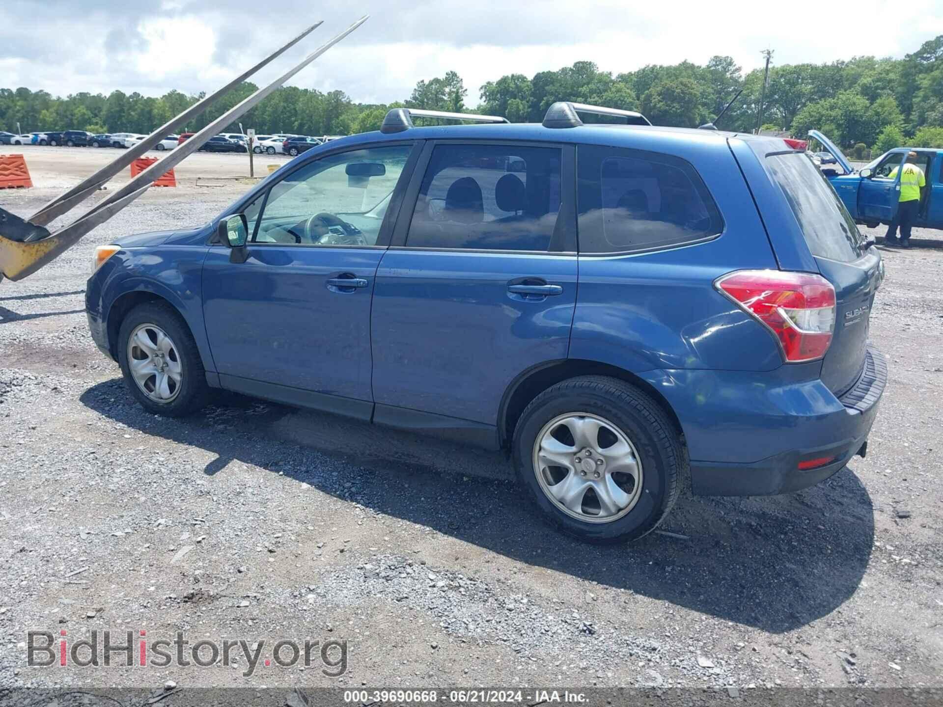 2014 SUBARU FORESTER - VIN: JF2SJAAC3EH470229 - Фото 3