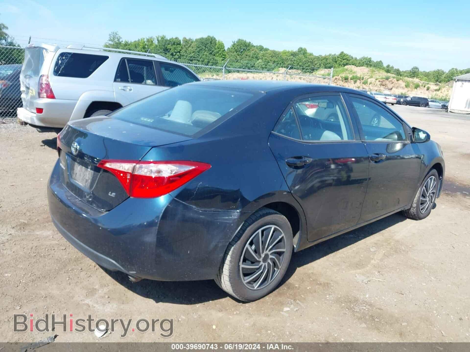 2017 TOYOTA COROLLA - VIN: 2T1BURHE4HC829270 - Фото 4
