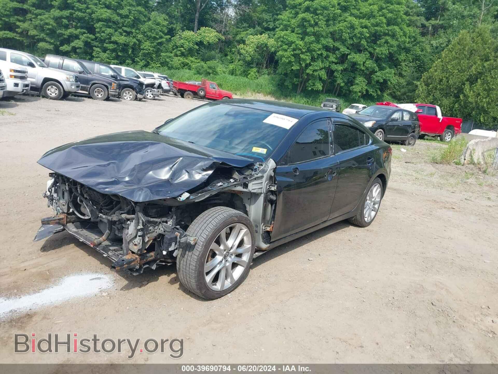 2017 MAZDA MAZDA6 - VIN: JM1GL1V58H1105391 - Фото 2