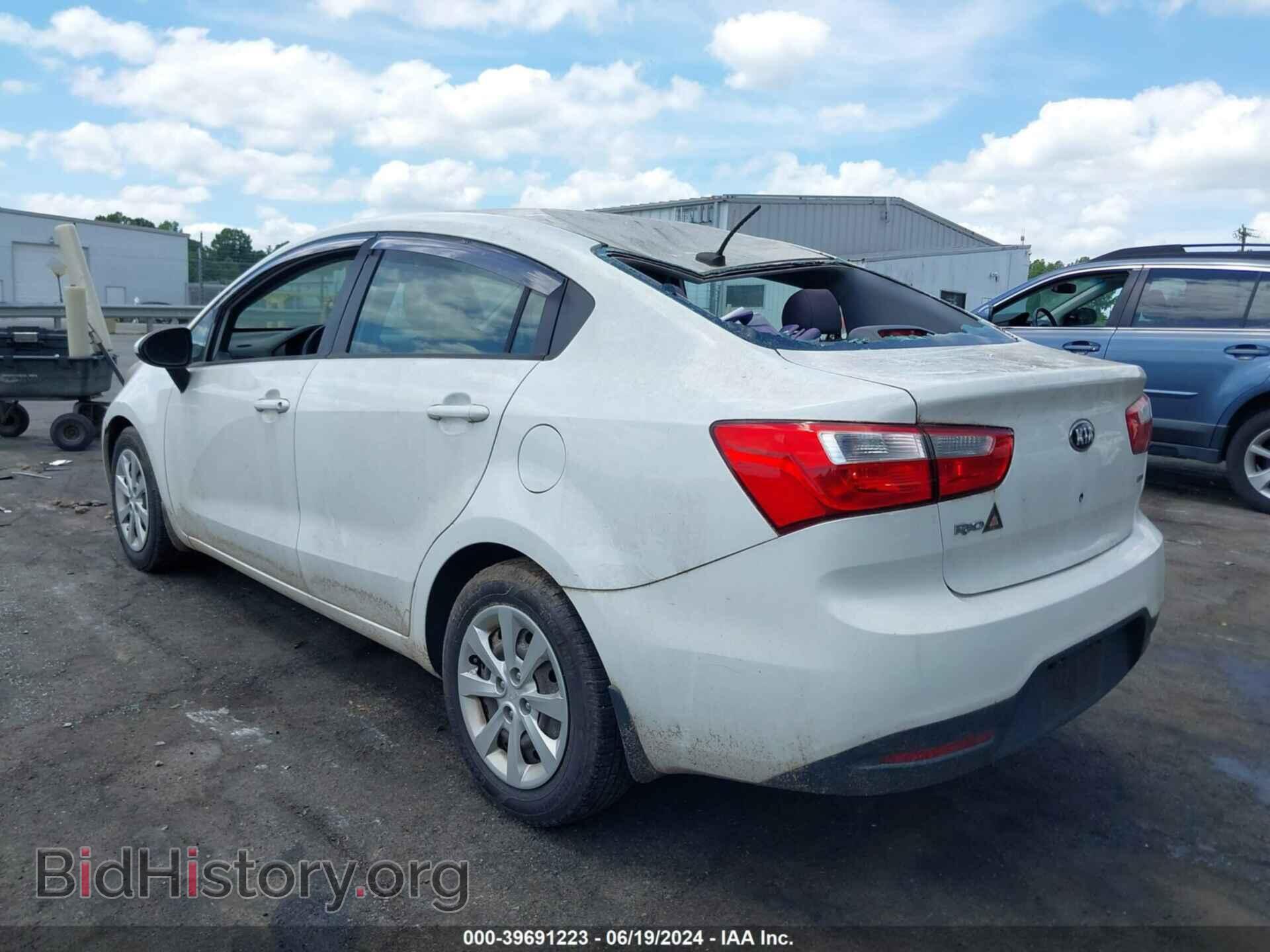 2015 KIA RIO - VIN: KNADM4A34F6457533 - Фото 3