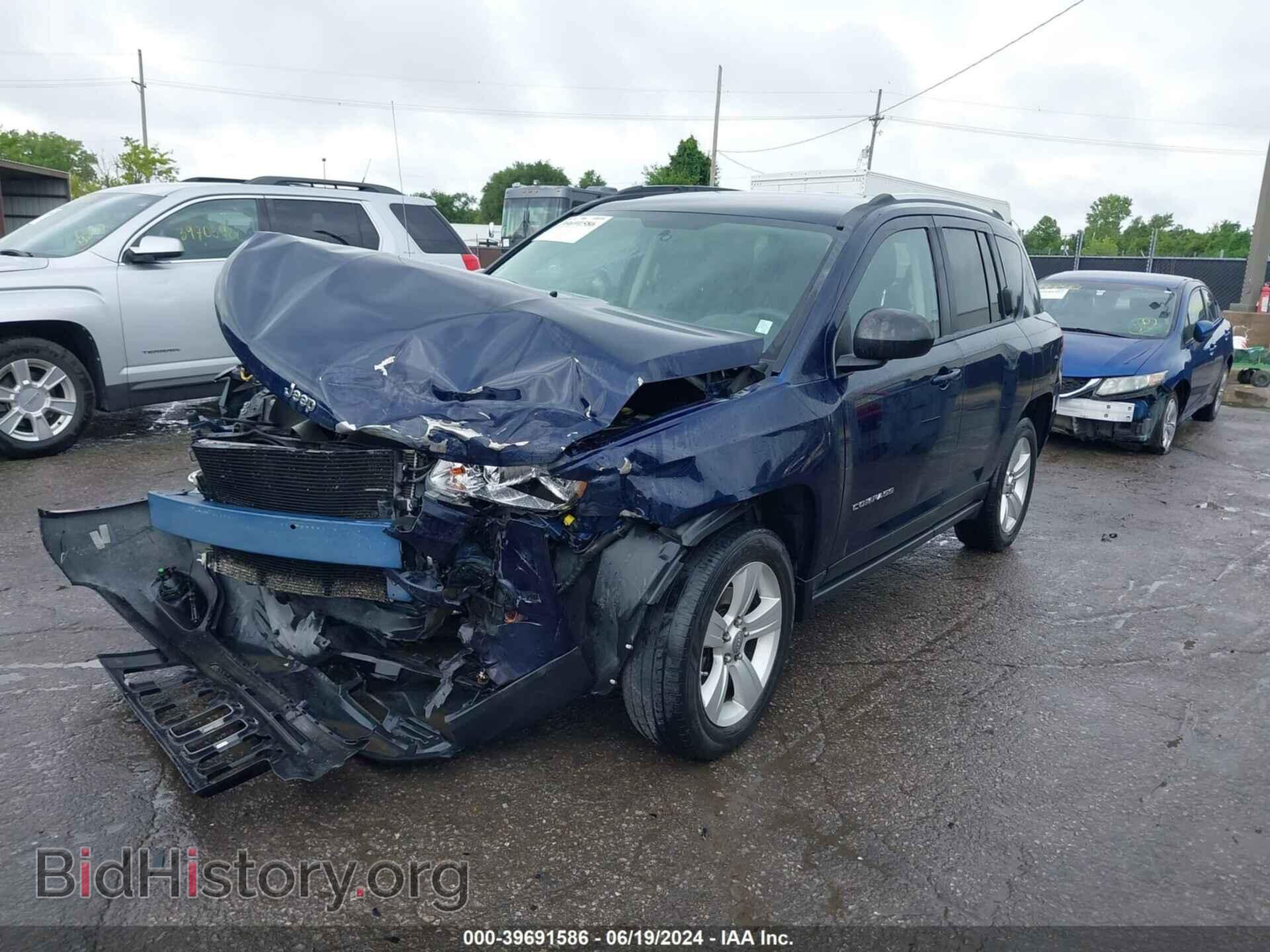 2013 JEEP COMPASS - VIN: 1C4NJDBB7DD101480 - Фото 2