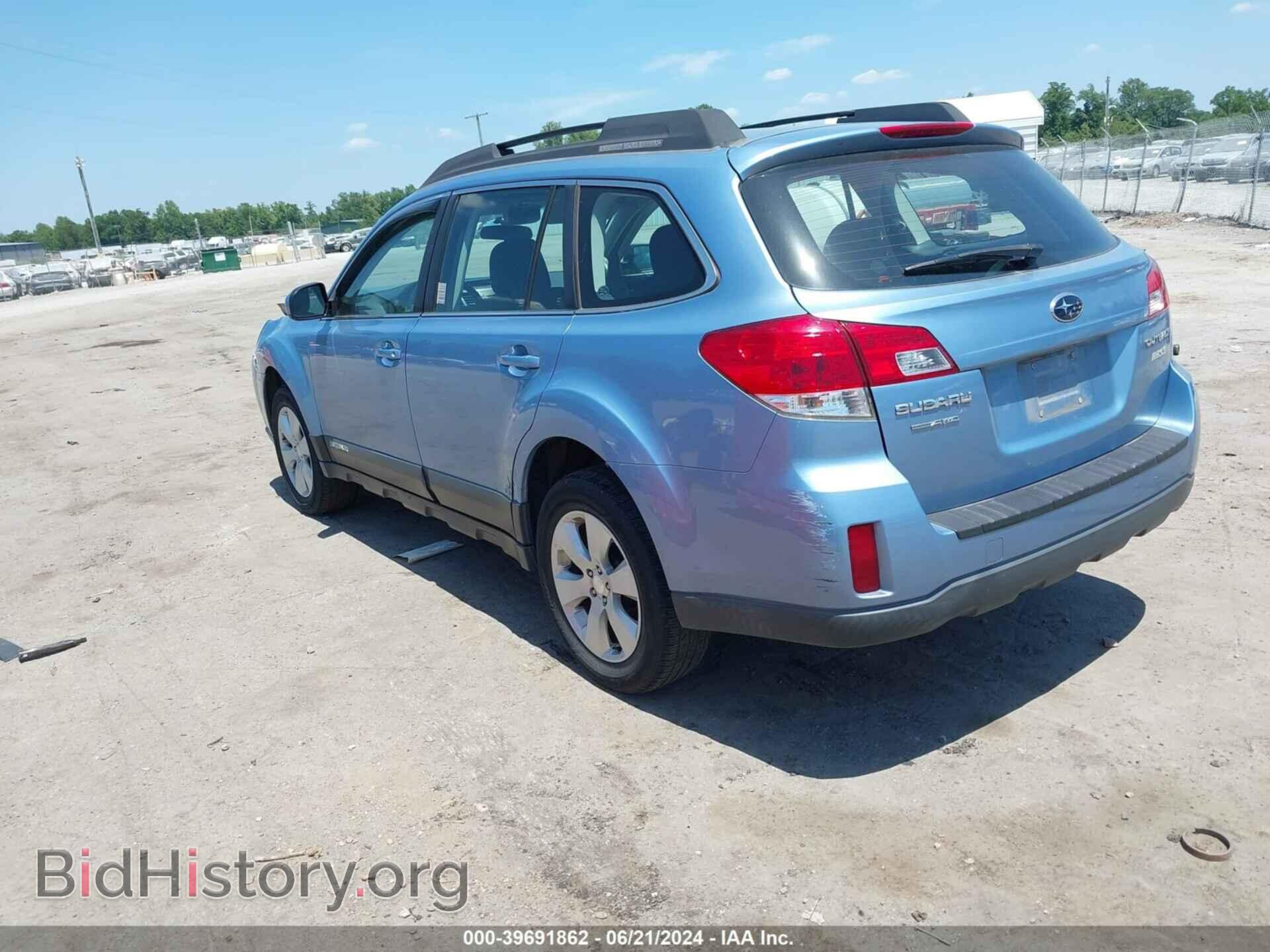 2012 SUBARU OUTBACK - VIN: 4S4BRBAC2C3281915 - Фото 3