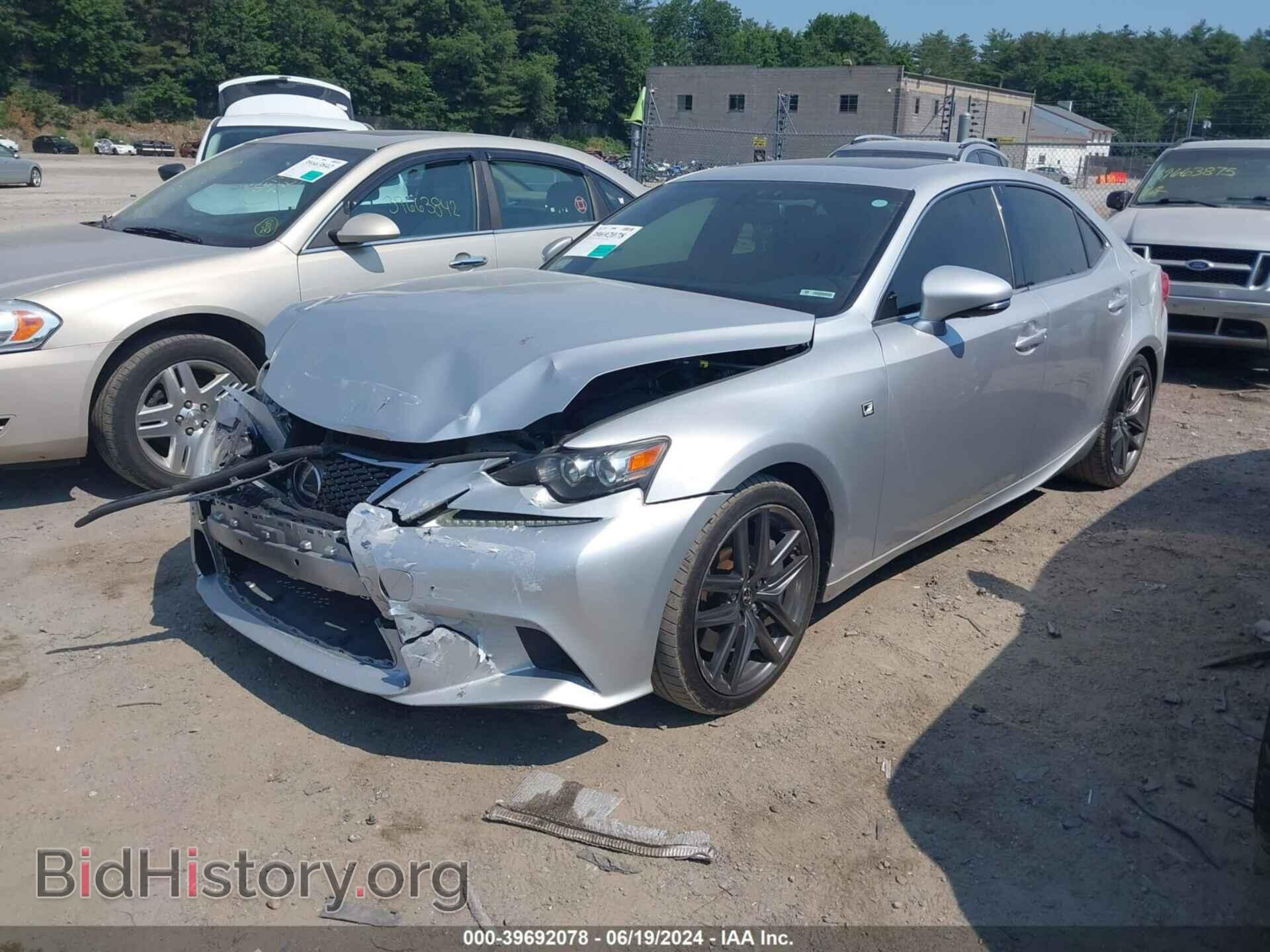 2014 LEXUS IS 350 - VIN: JTHBE1D29E5005539 - Фото 2