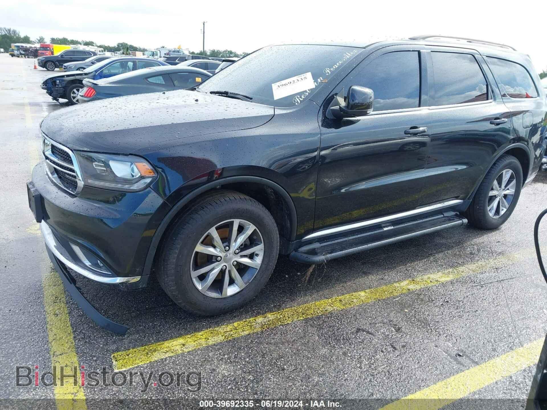 2016 DODGE DURANGO - VIN: 1C4RDJDG2GC374983 - Photo 2