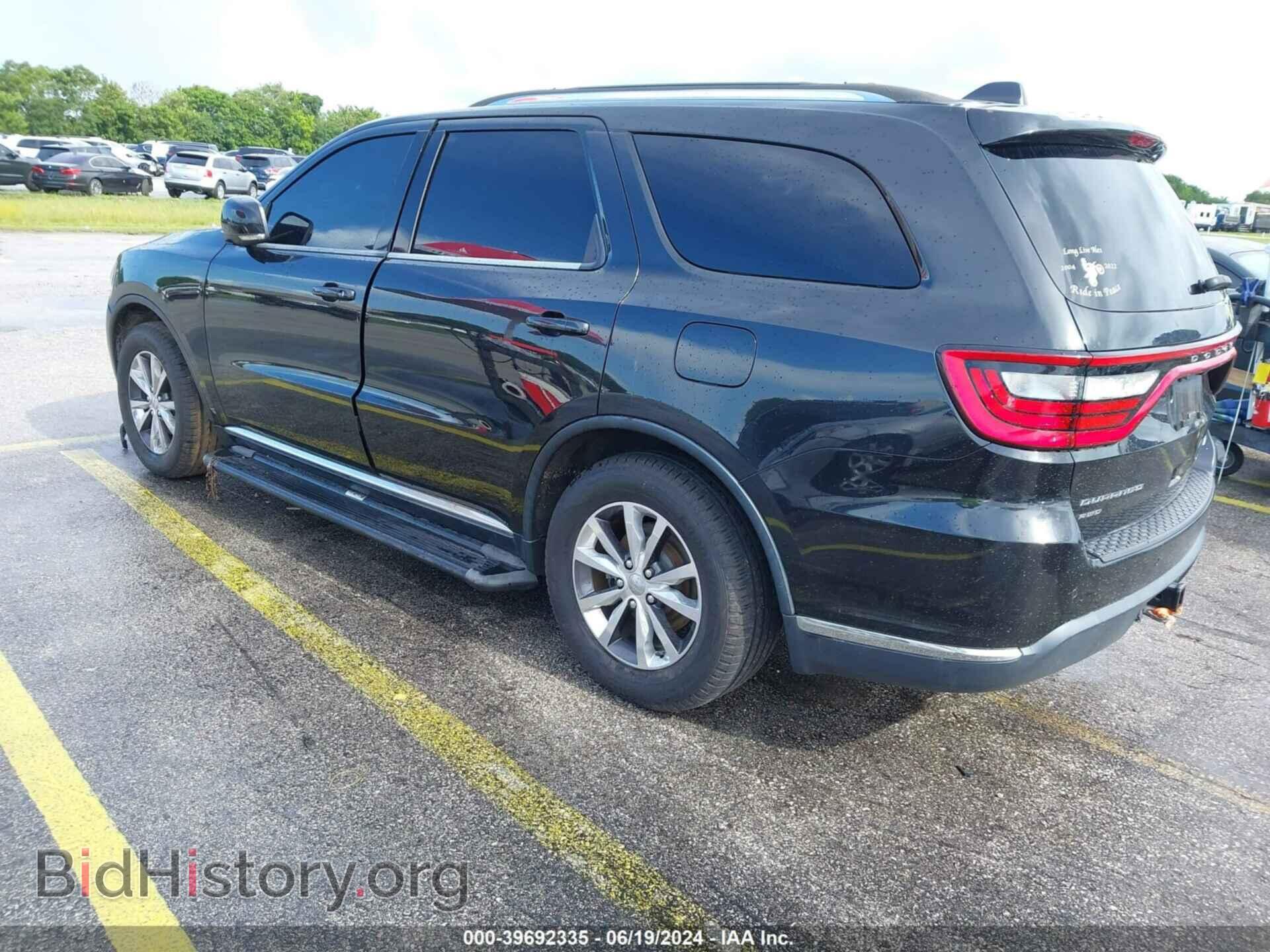 2016 DODGE DURANGO - VIN: 1C4RDJDG2GC374983 - Photo 3
