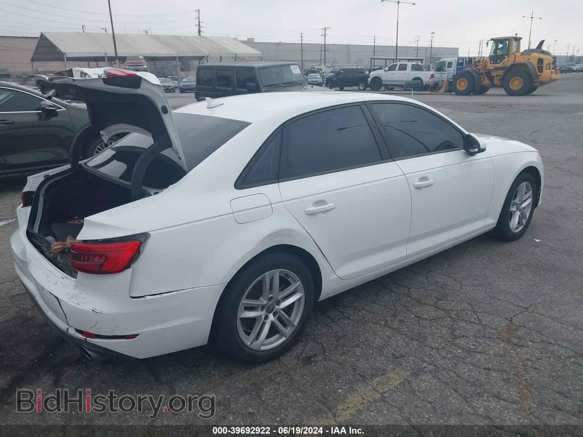 2017 AUDI A4 - VIN: WAUGMAF49HN069347 - Фото 4