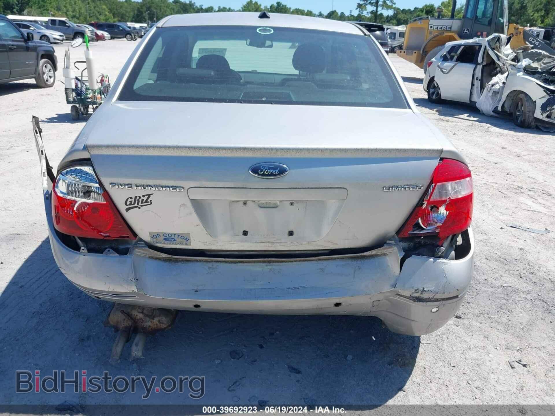 2007 FORD FIVE HUNDRED - VIN: 1FAHP251X7G130791 - Photo 6