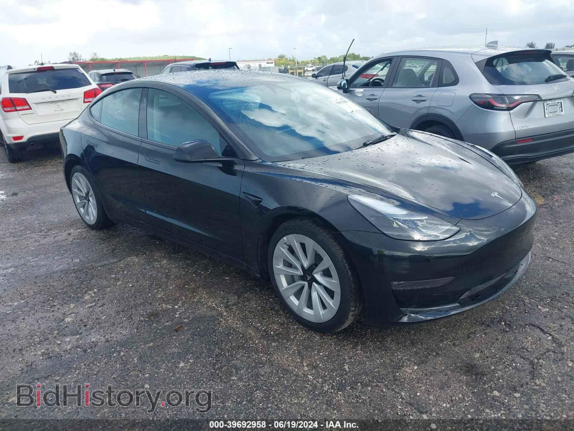 Photo 5YJ3E1EB6PF391844 - TESLA MODEL 3 2023