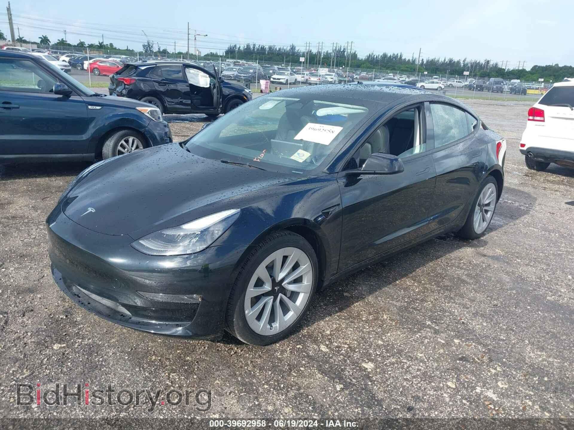 2023 TESLA MODEL 3 - VIN: 5YJ3E1EB6PF391844 - Фото 2