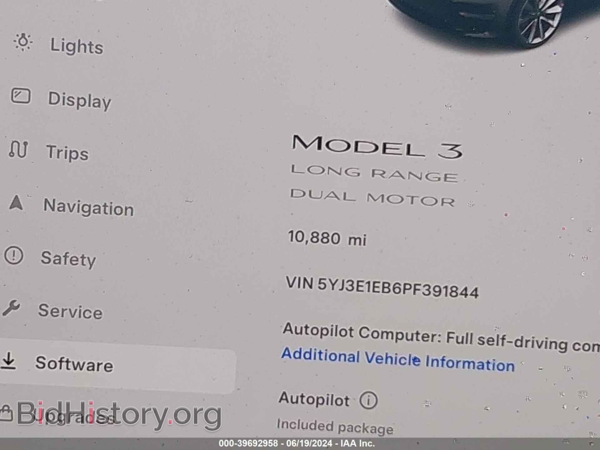 2023 TESLA MODEL 3 - VIN: 5YJ3E1EB6PF391844 - Фото 14