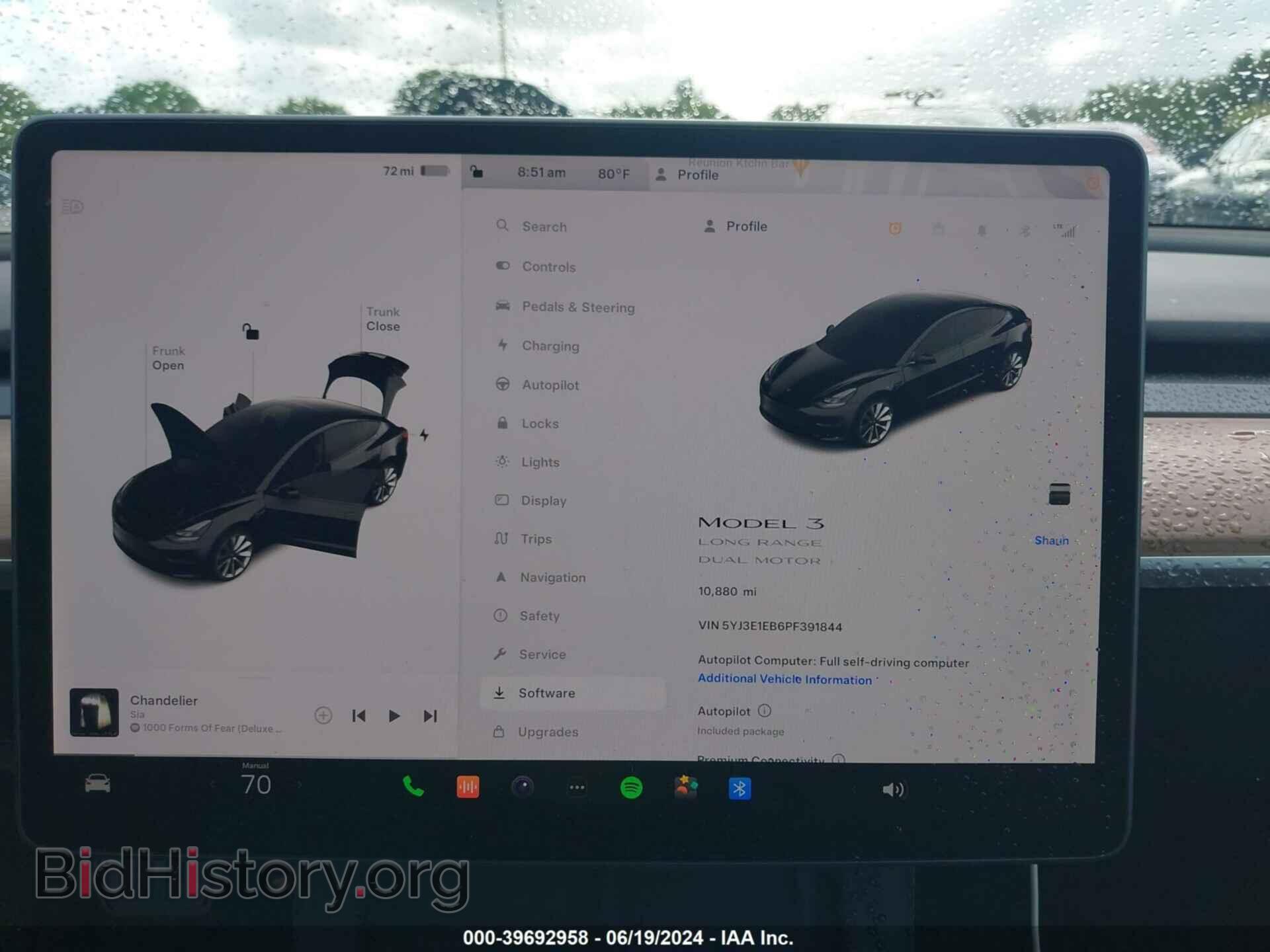 2023 TESLA MODEL 3 - VIN: 5YJ3E1EB6PF391844 - Фото 7