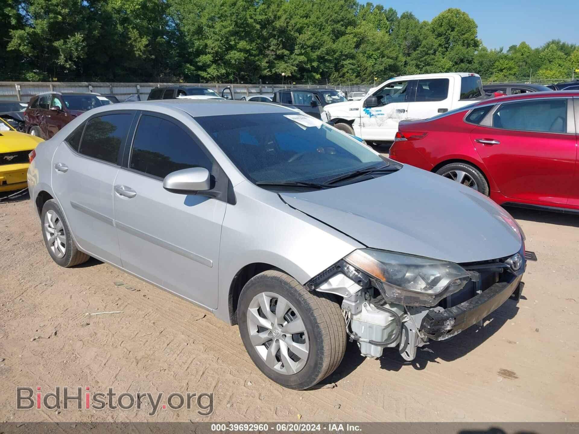 Фотография 2T1BURHE2FC318198 - TOYOTA COROLLA 2015