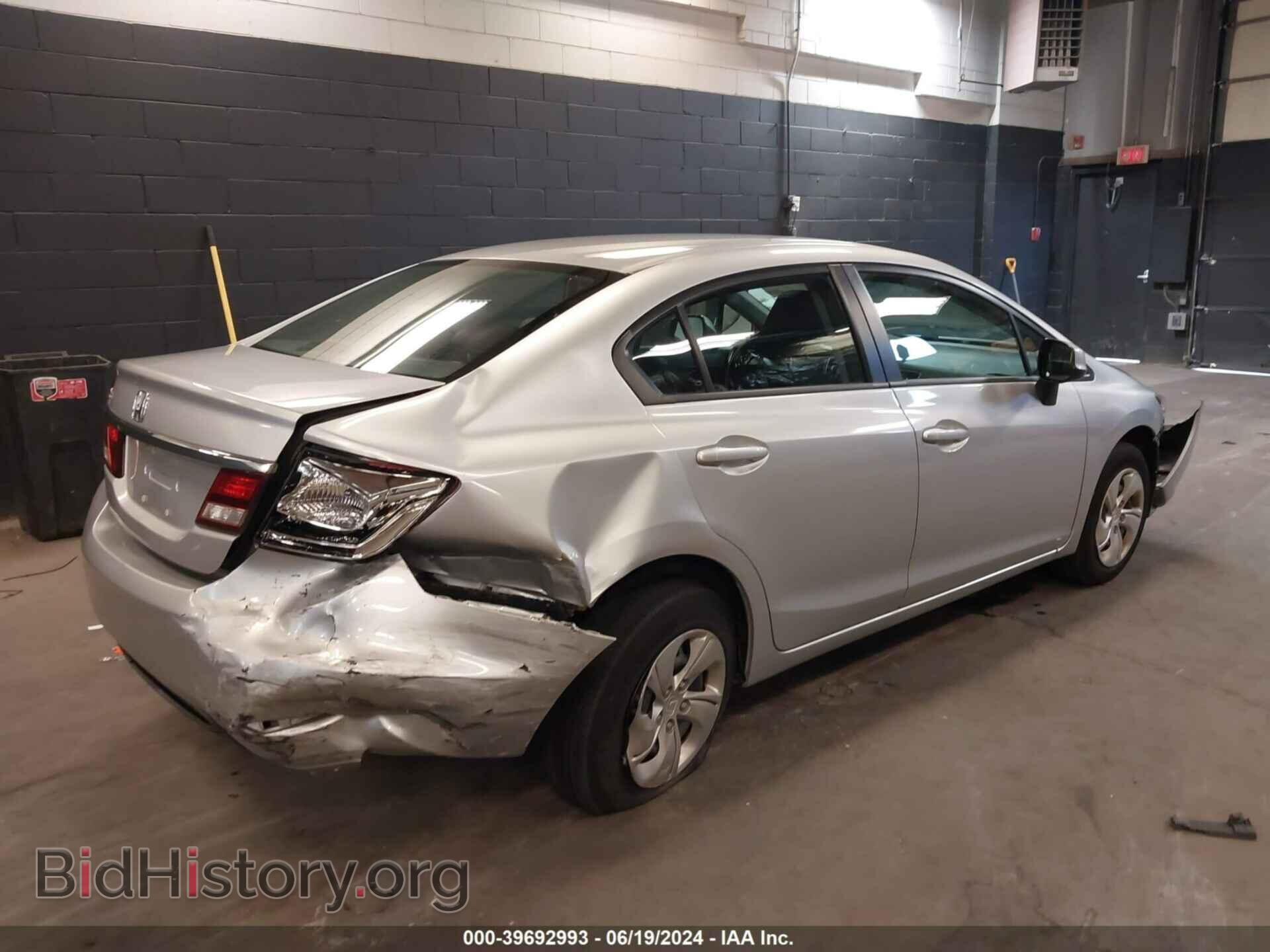 2013 HONDA CIVIC - VIN: 19XFB2F58DE239120 - Фото 4