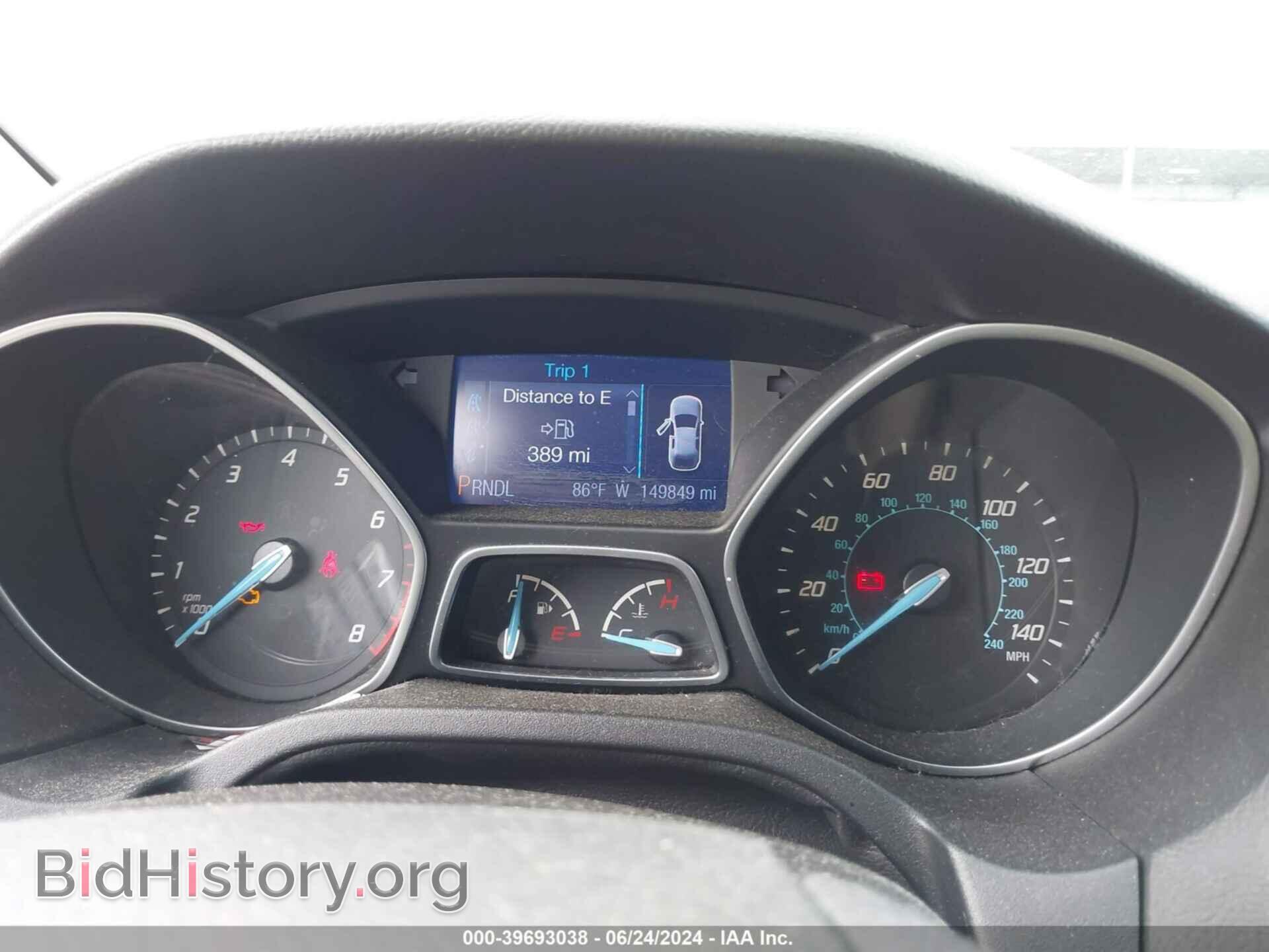 2013 FORD FOCUS - VIN: 1FADP3F24DL125388 - Фото 7