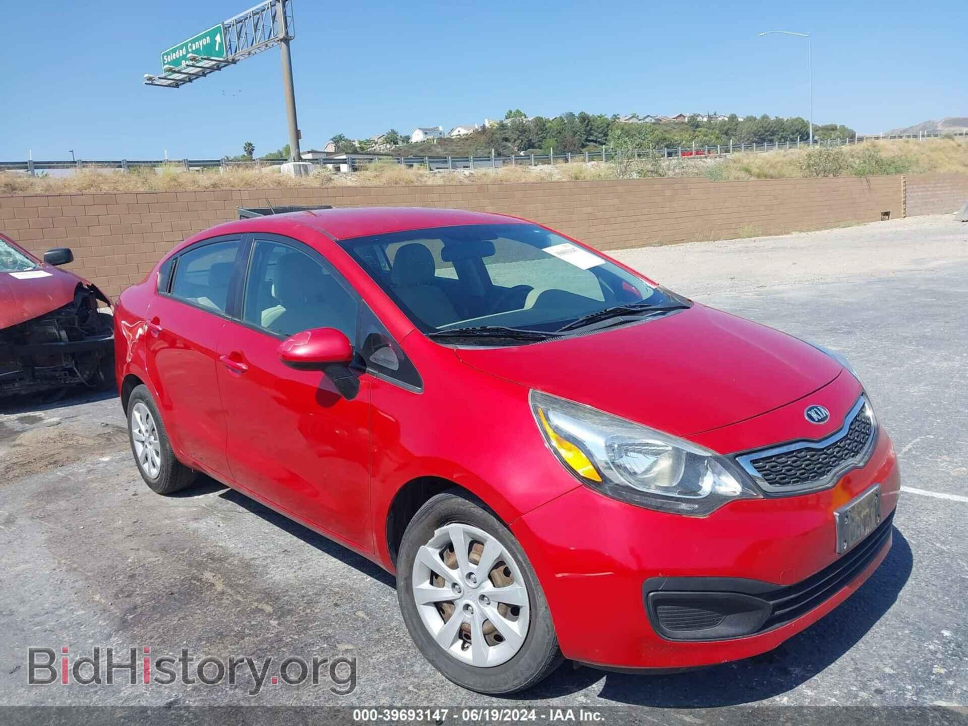 Photo KNADN4A3XD6293859 - KIA RIO 2013