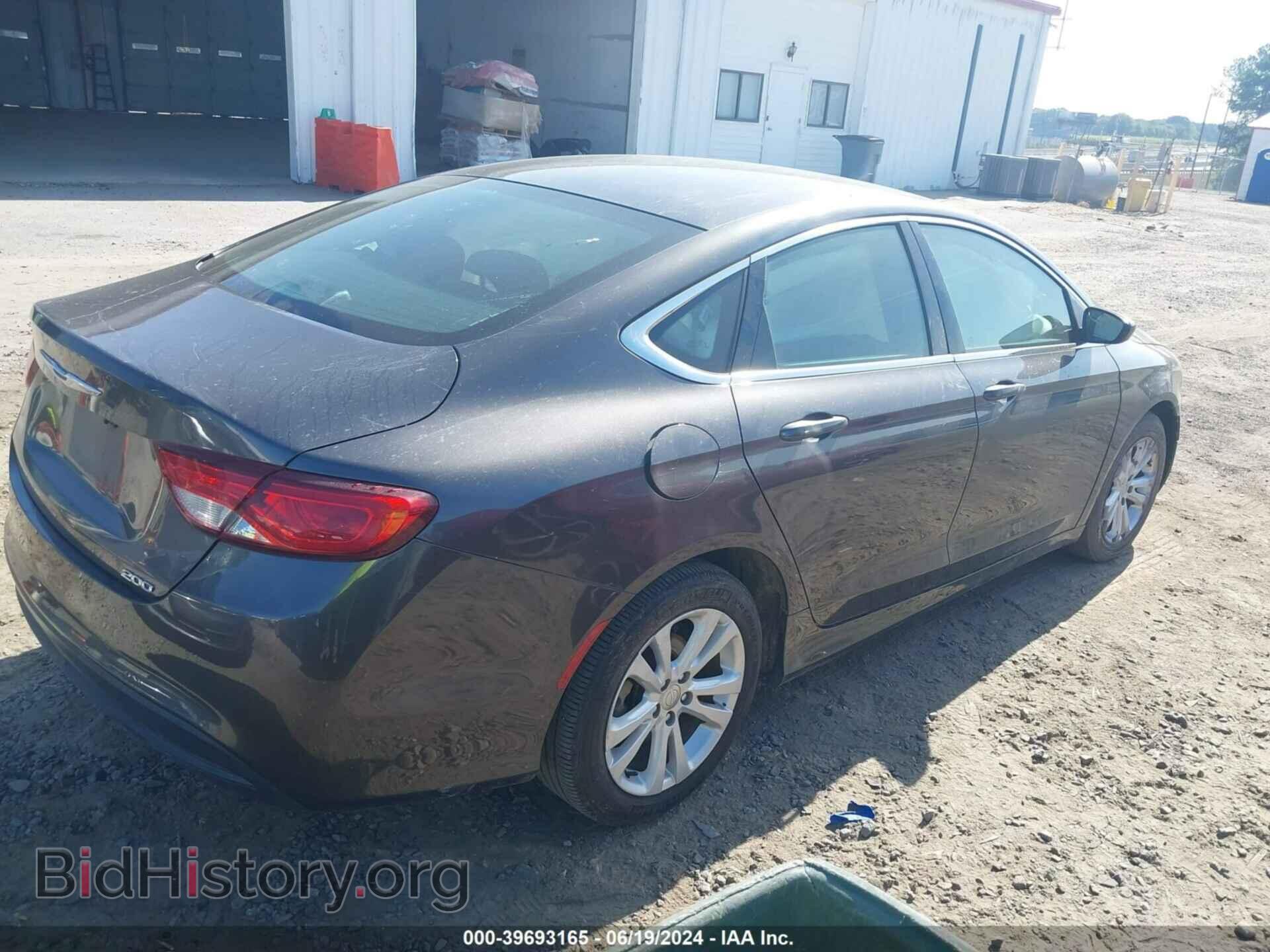 2016 CHRYSLER 200 - VIN: 1C3CCCFB9GN195418 - Фото 4
