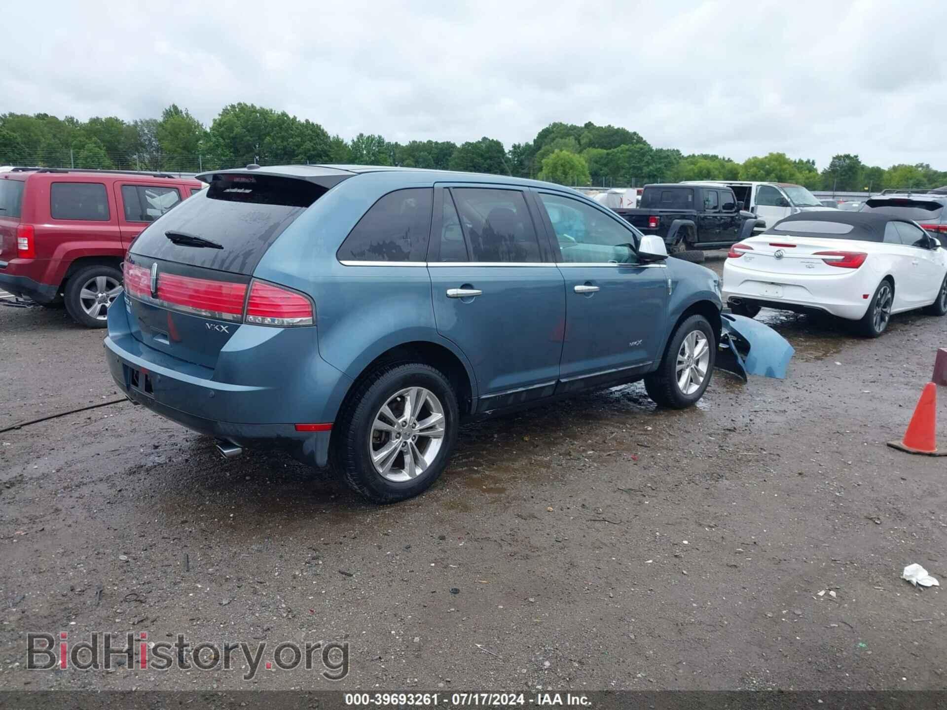 2010 LINCOLN MKX - VIN: 2LMDJ6JC7ABJ05497 - Фото 4