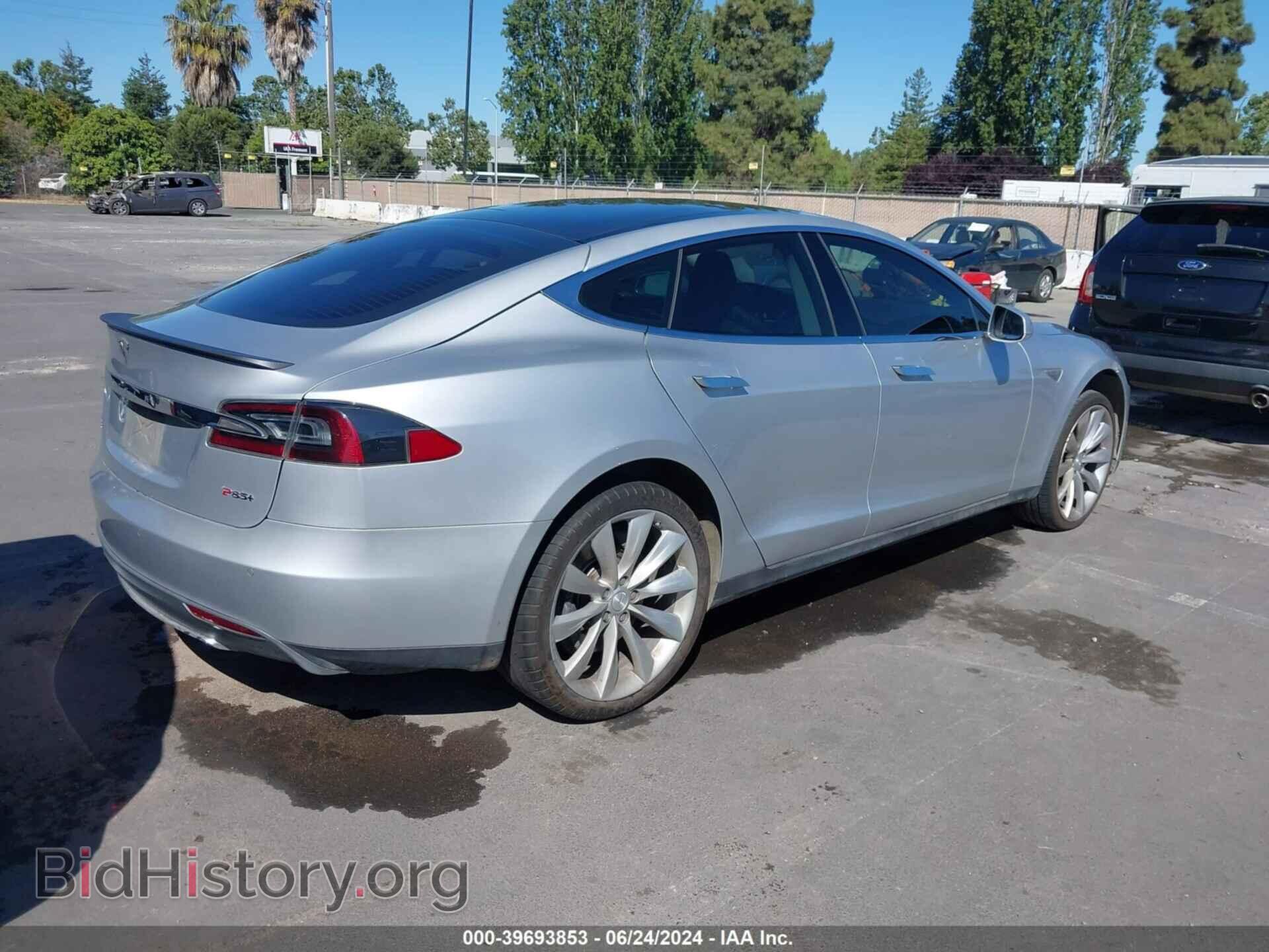 2013 TESLA MODEL S - VIN: 5YJSA1CP6DFP21967 - Фото 4