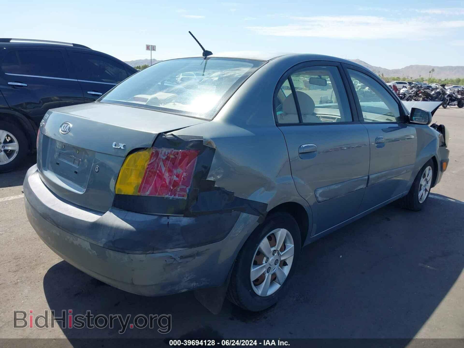 2007 KIA RIO - VIN: KNADE123276280766 - Фото 4