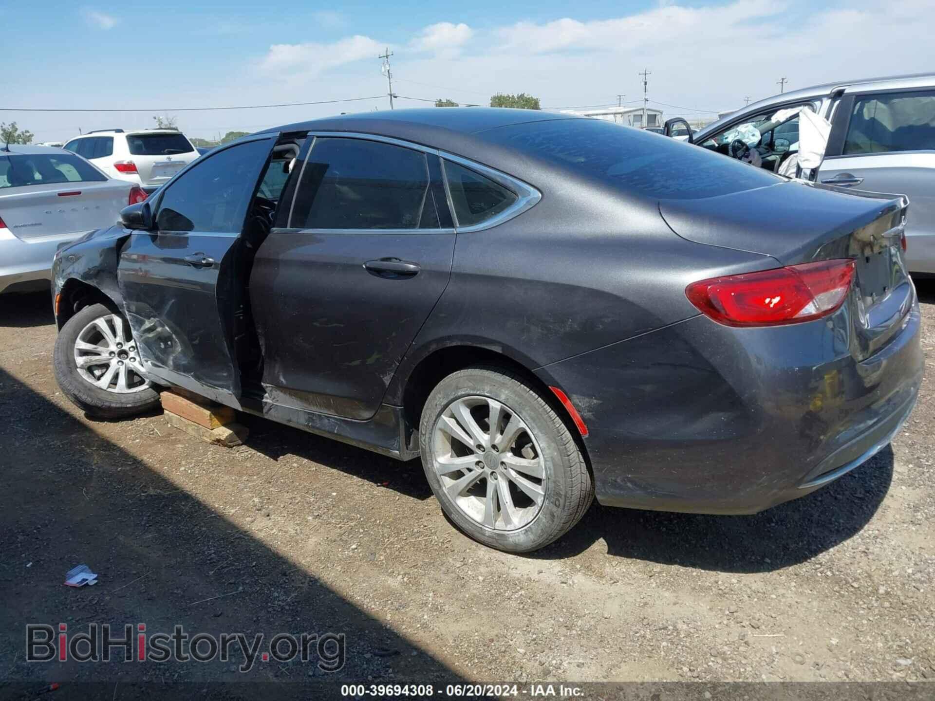 2015 CHRYSLER 200 - VIN: 1C3CCCAB8FN667422 - Фото 3