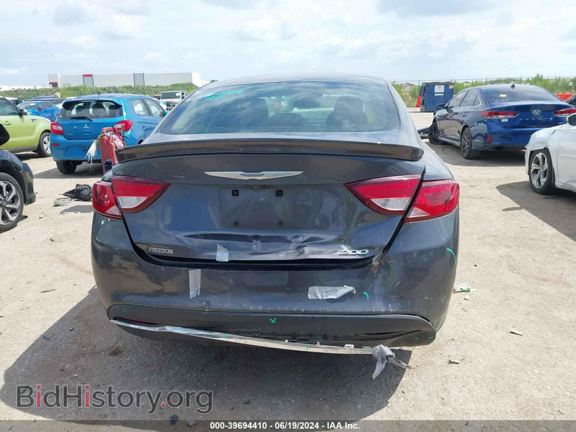 2015 CHRYSLER 200 - VIN: 1C3CCCAB4FN706426 - Photo 6