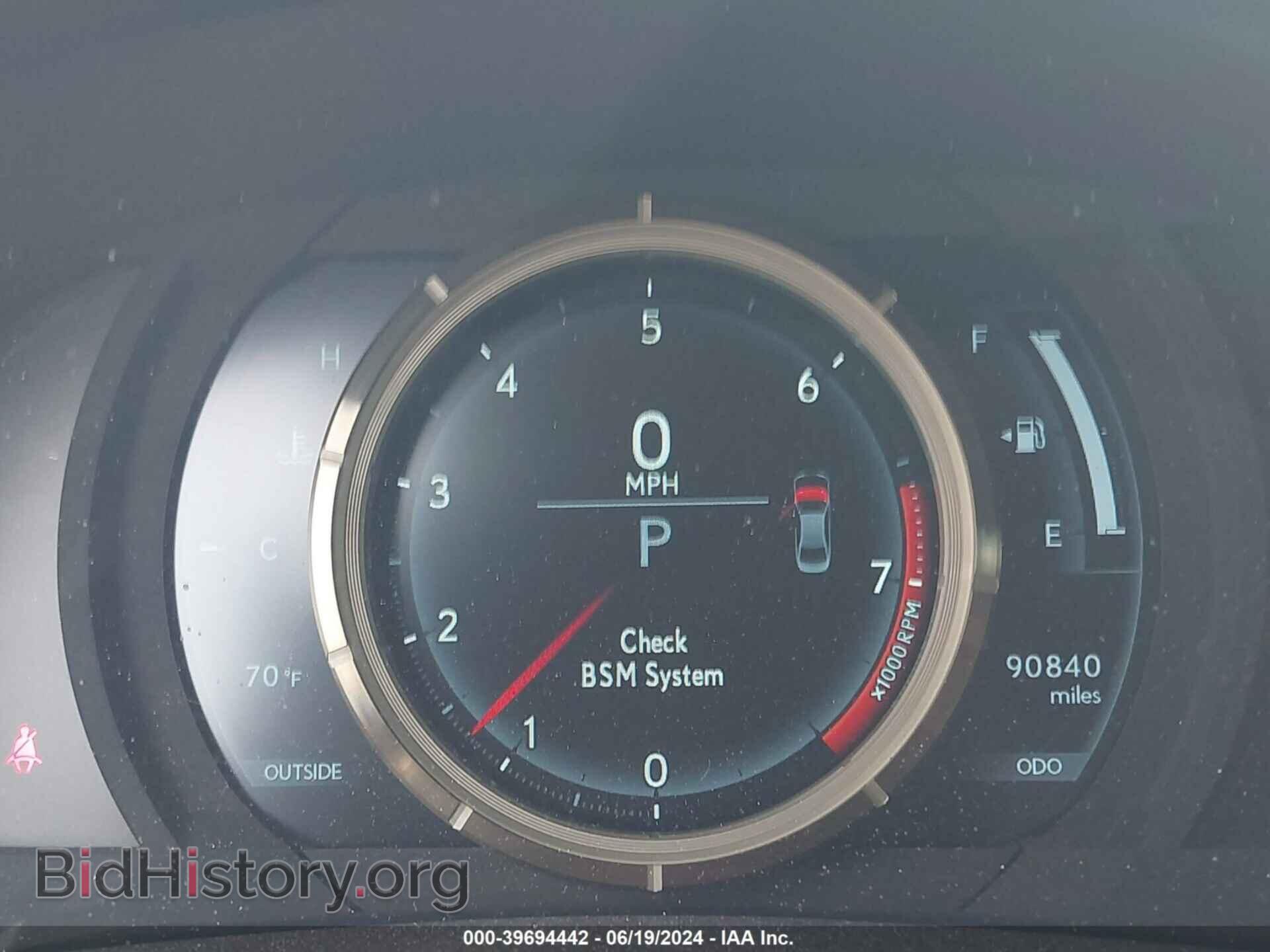 2014 LEXUS IS 350 - VIN: JTHBE1D22E5009805 - Фото 7