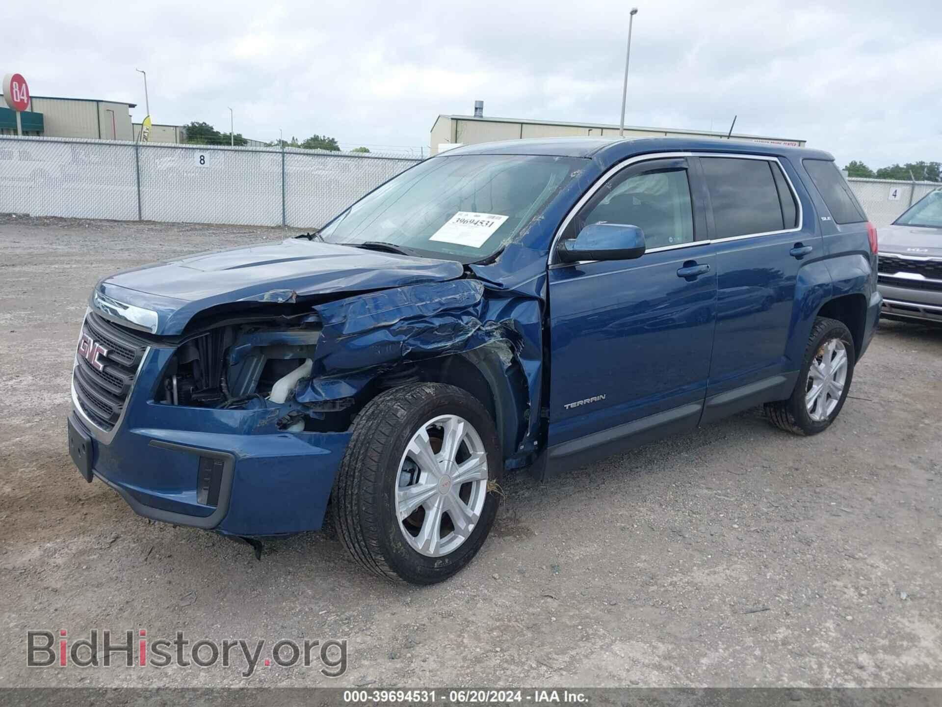 2017 GMC TERRAIN - VIN: 2GKALMEK5H6223896 - Фото 2