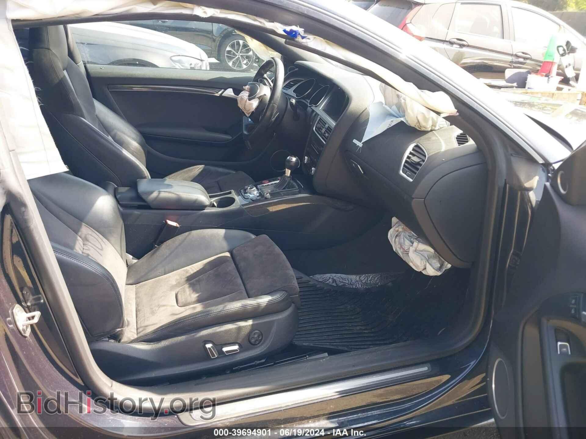 2014 AUDI S5 - VIN: WAUCGAFR8EA072910 - Фото 5