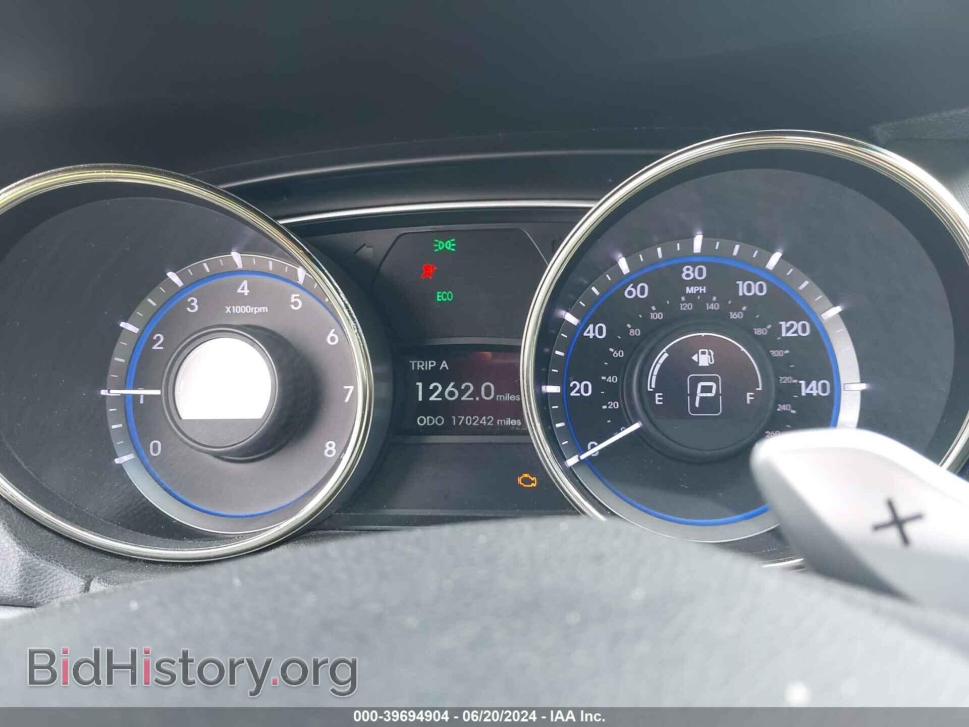 2012 HYUNDAI SONATA - VIN: 5NPEC4AB8CH470174 - Фото 7