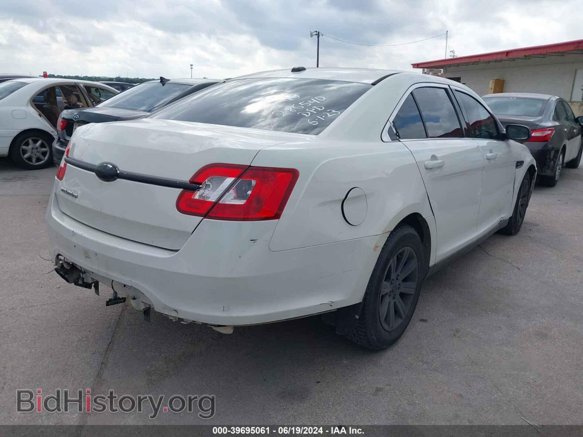 2011 FORD TAURUS - VIN: 1FAHP2DW9BG183620 - Photo 4