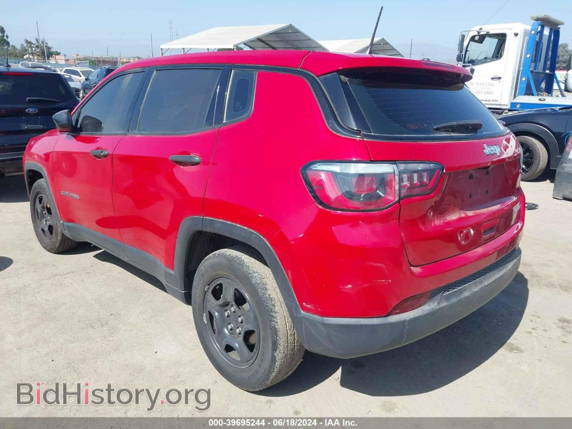 2019 JEEP COMPASS - VIN: 3C4NJCABXKT616461 - Фото 3