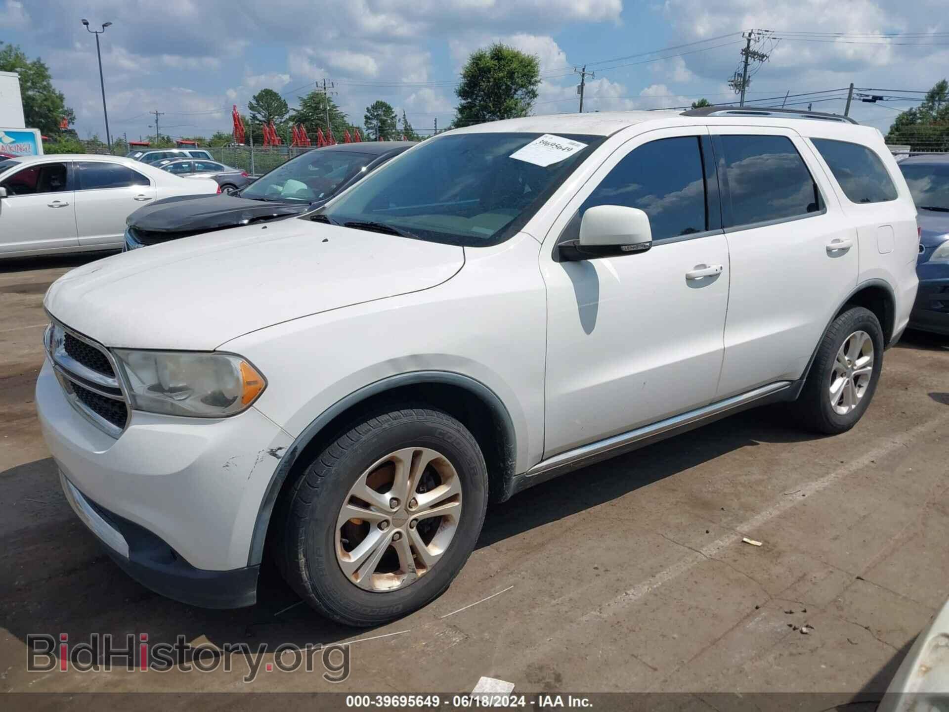 2012 DODGE DURANGO - VIN: 1C4RDHDG7CC204637 - Фото 2