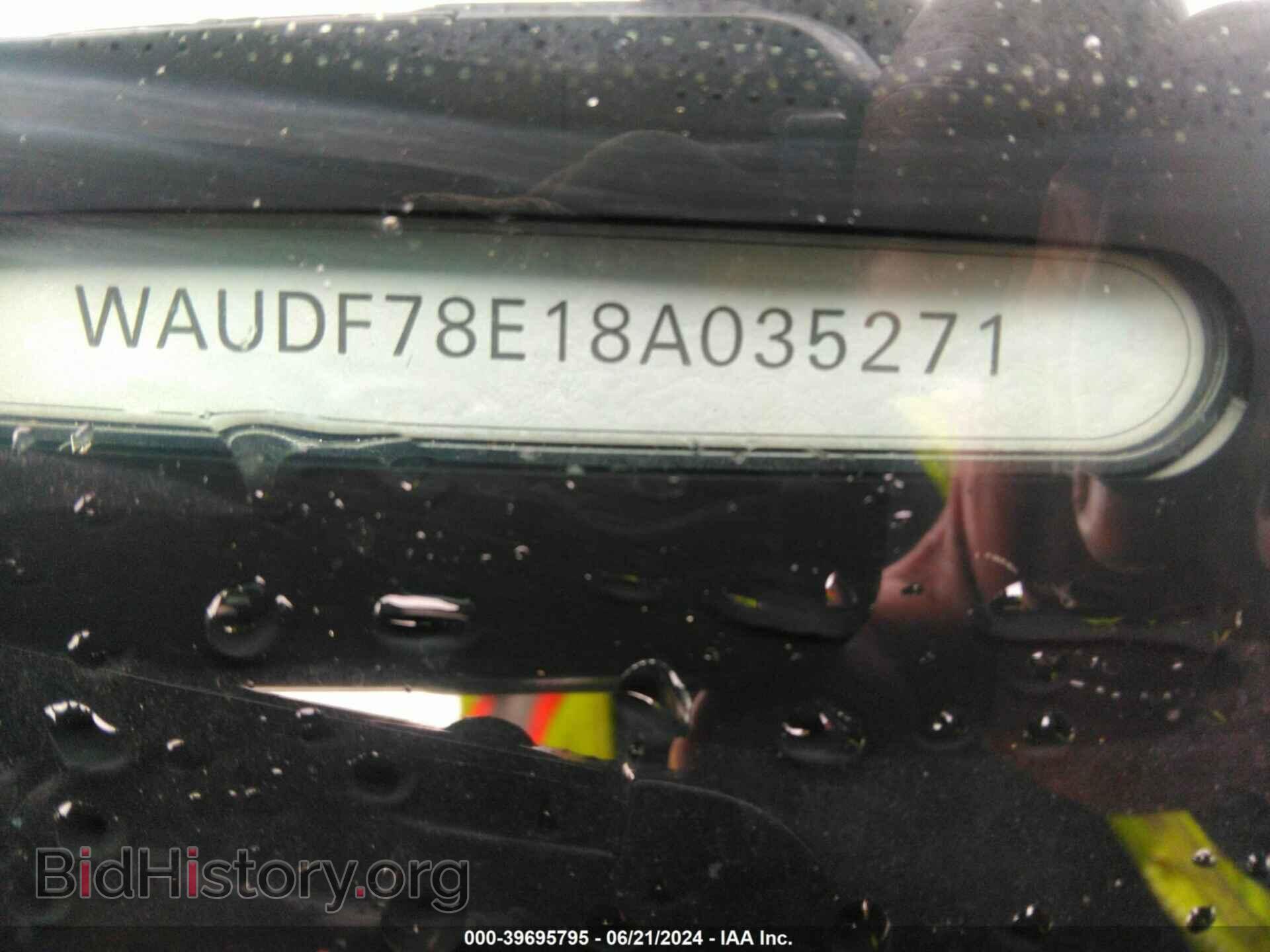 2008 AUDI A4 - VIN: WAUDF78E18A035271 - Фото 9