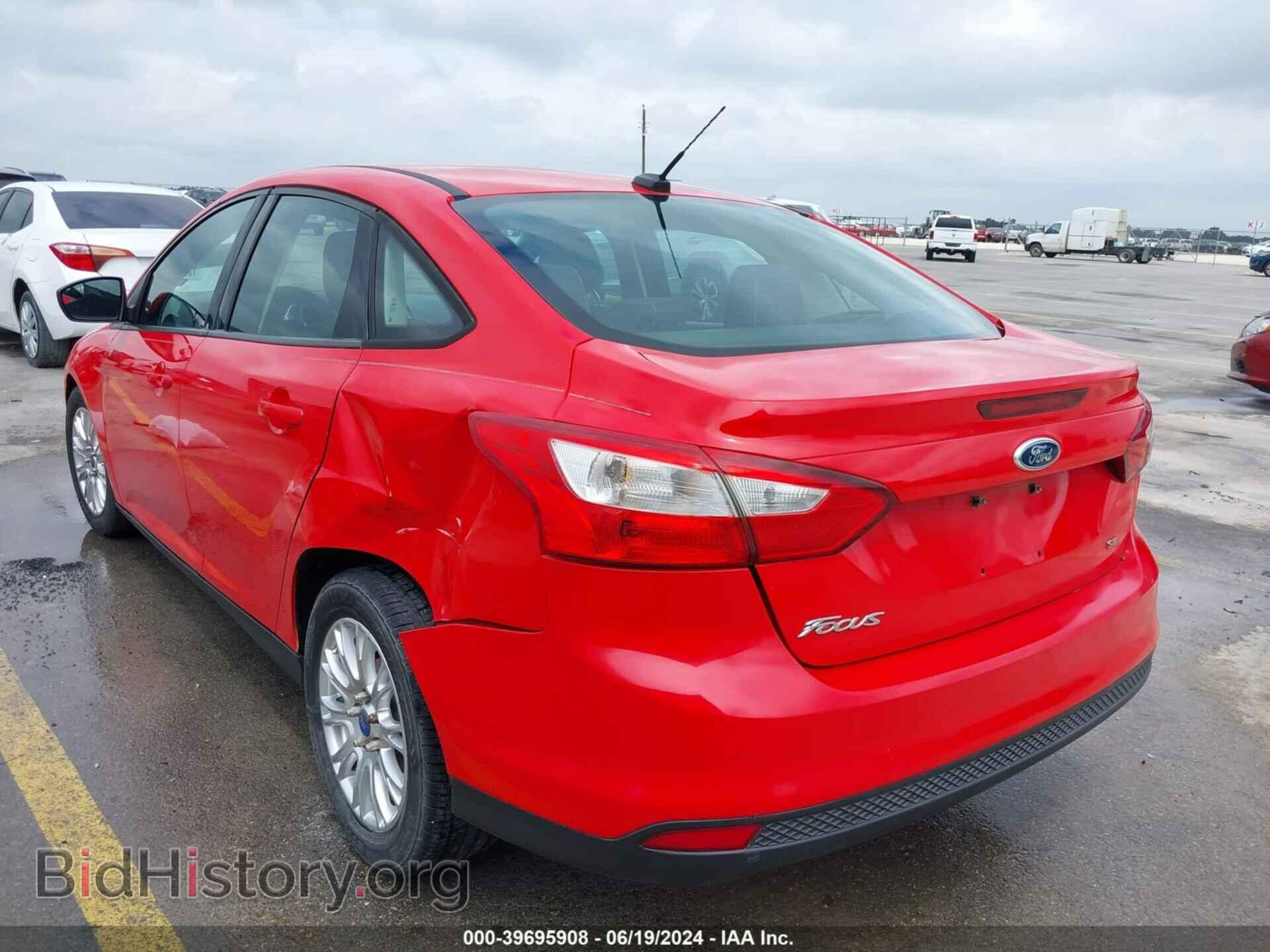 2012 FORD FOCUS - VIN: 1FAHP3F2XCL115254 - Фото 3