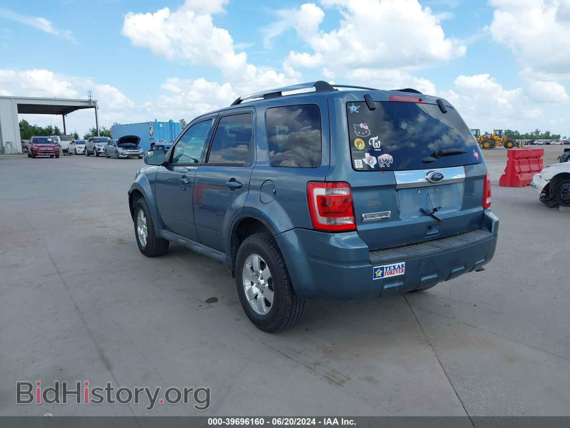 2012 FORD ESCAPE - VIN: 1FMCU9E70CKB07100 - Фото 3