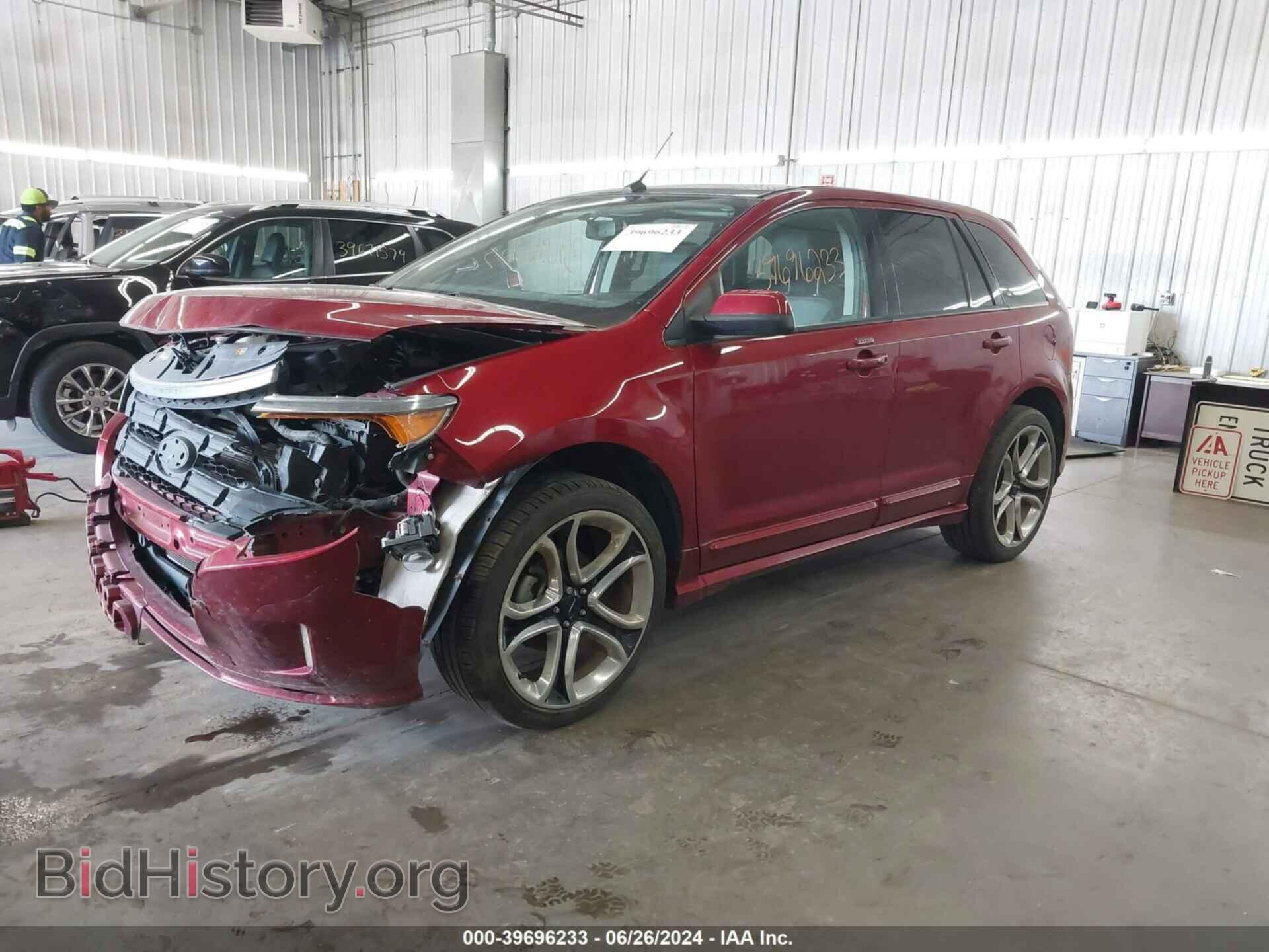 2013 FORD EDGE - VIN: 2FMDK4AKXDBB79148 - Фото 2