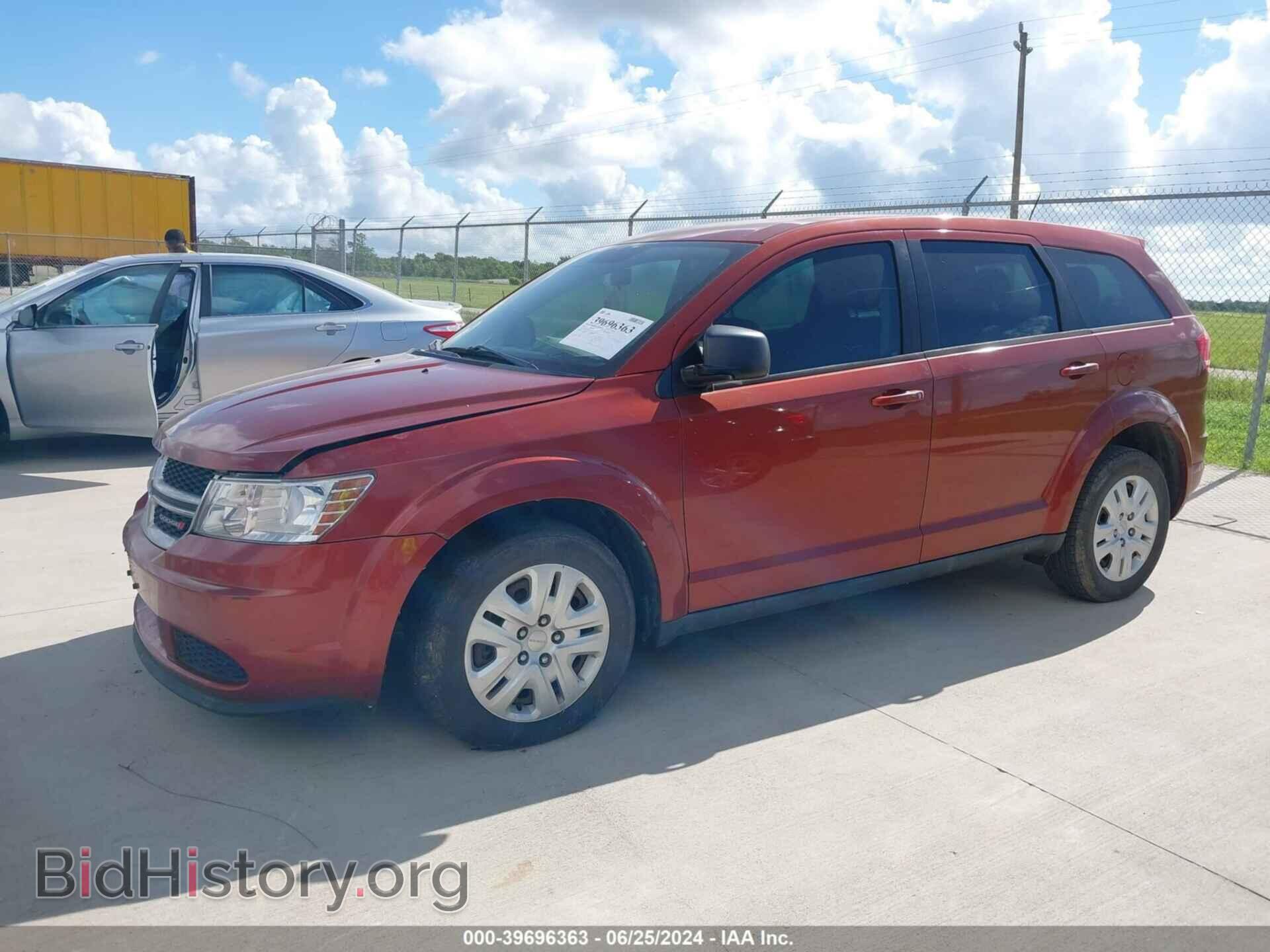 2014 DODGE JOURNEY - VIN: 3C4PDCAB2ET159830 - Фото 2