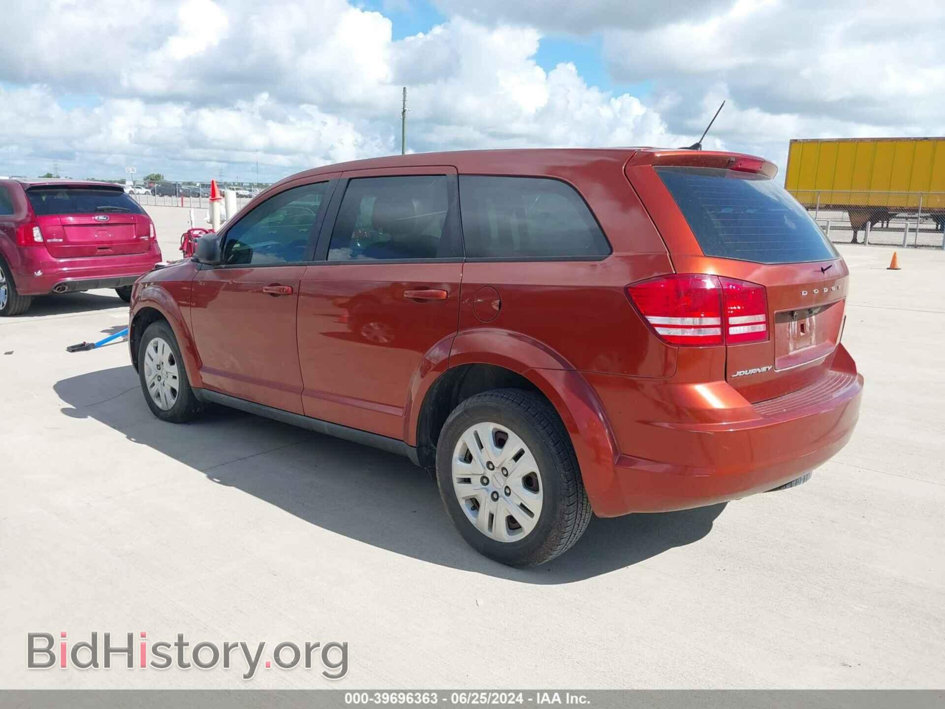 2014 DODGE JOURNEY - VIN: 3C4PDCAB2ET159830 - Фото 3