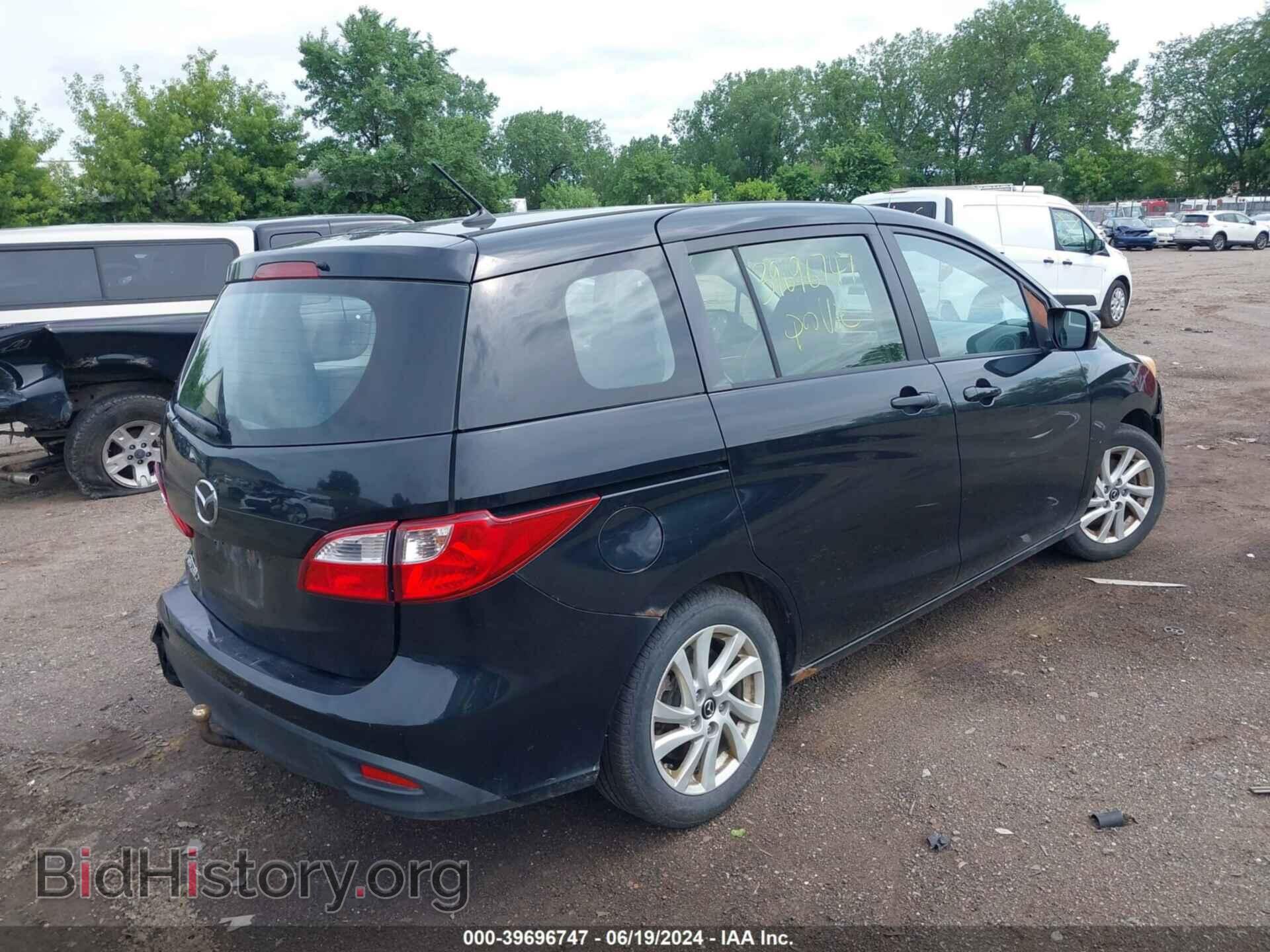 2013 MAZDA MAZDA5 - VIN: JM1CW2BL4D0147877 - Фото 4
