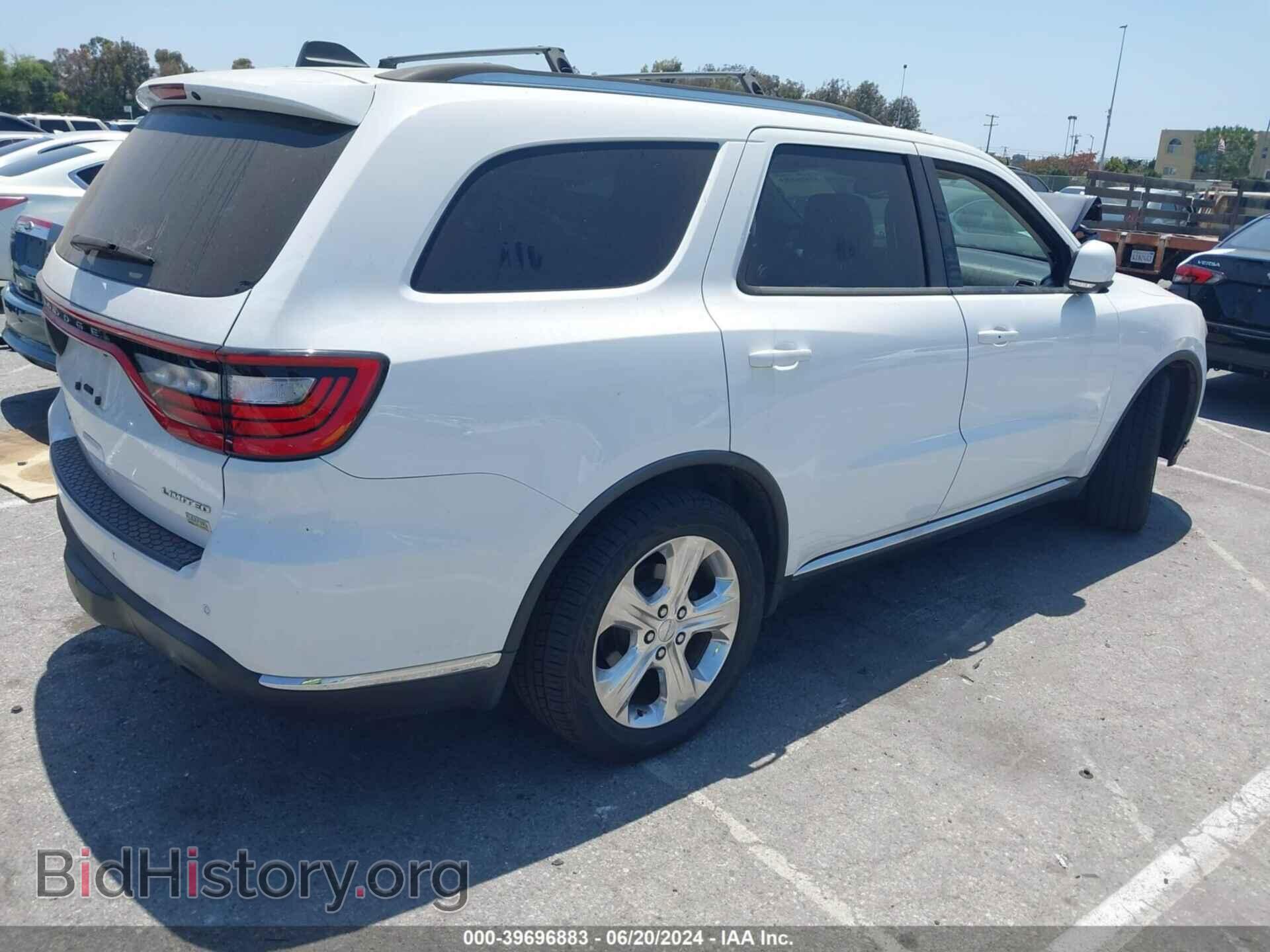 2014 DODGE DURANGO - VIN: 1C4RDHDG4EC344924 - Фото 4