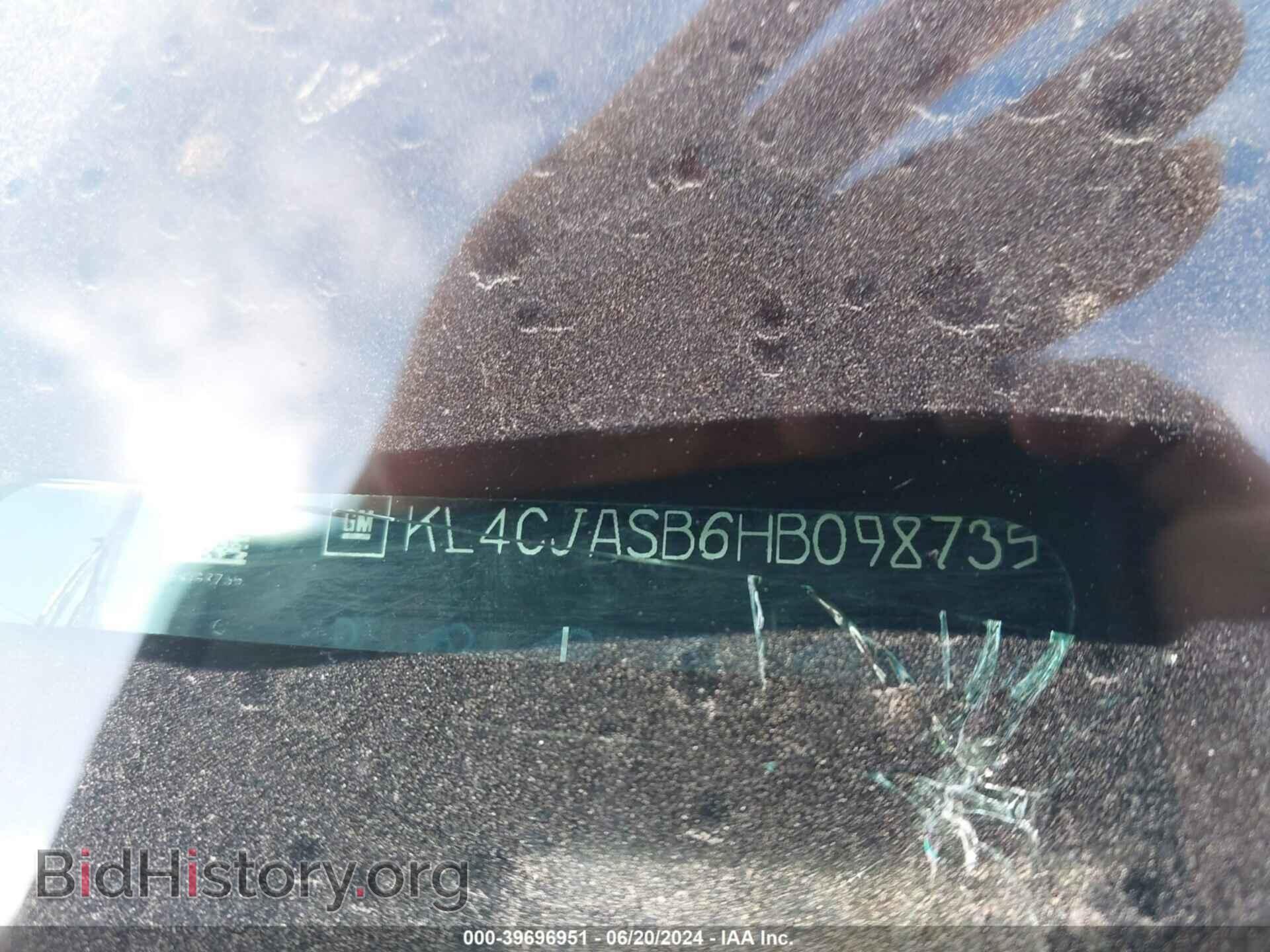 2017 BUICK ENCORE - VIN: KL4CJASB6HB098735 - Фото 9