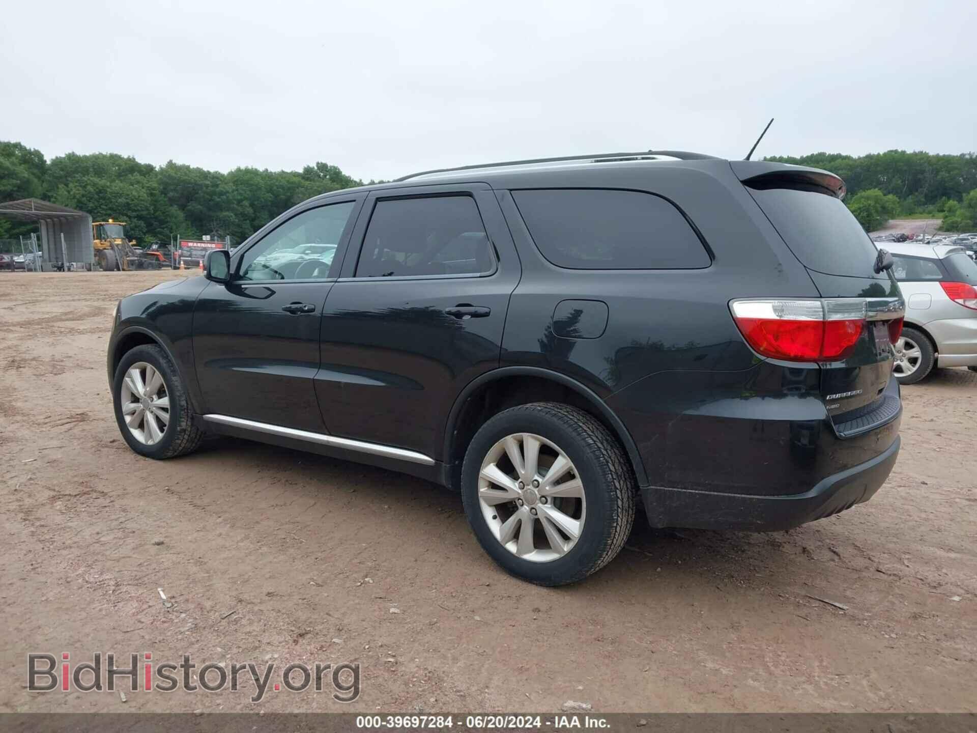 2012 DODGE DURANGO - VIN: 1C4RDJDG0CC301475 - Фото 3
